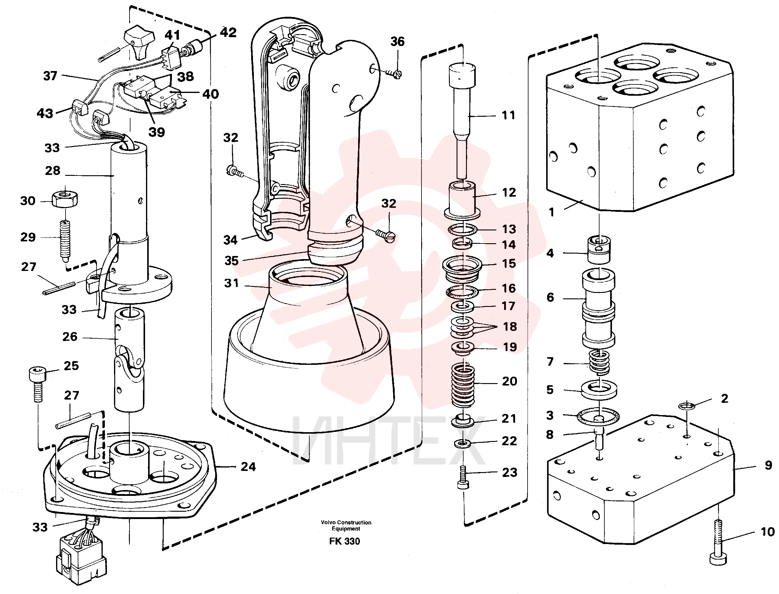 Control pressure valve