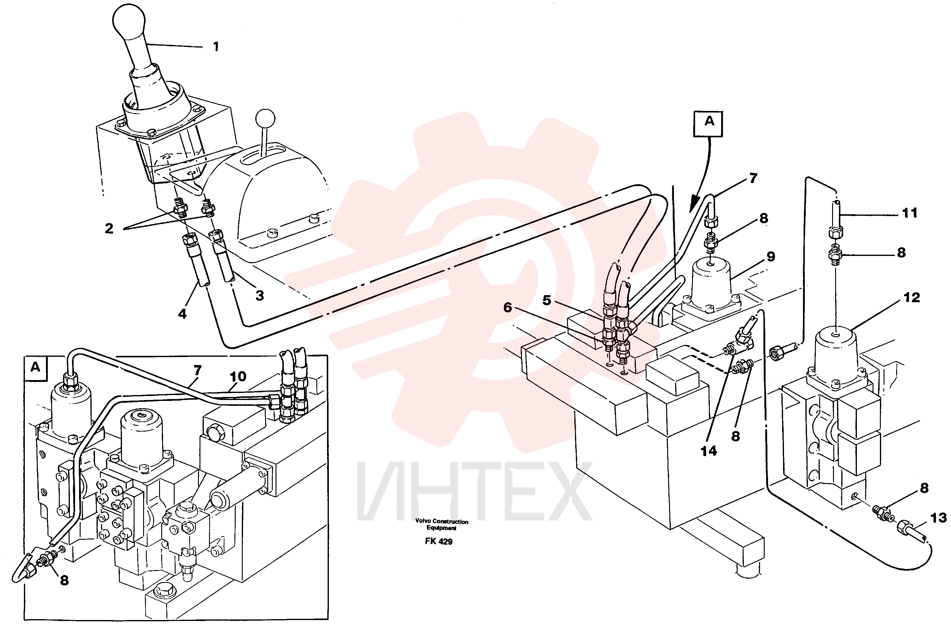 Marking strip VOE 14213125