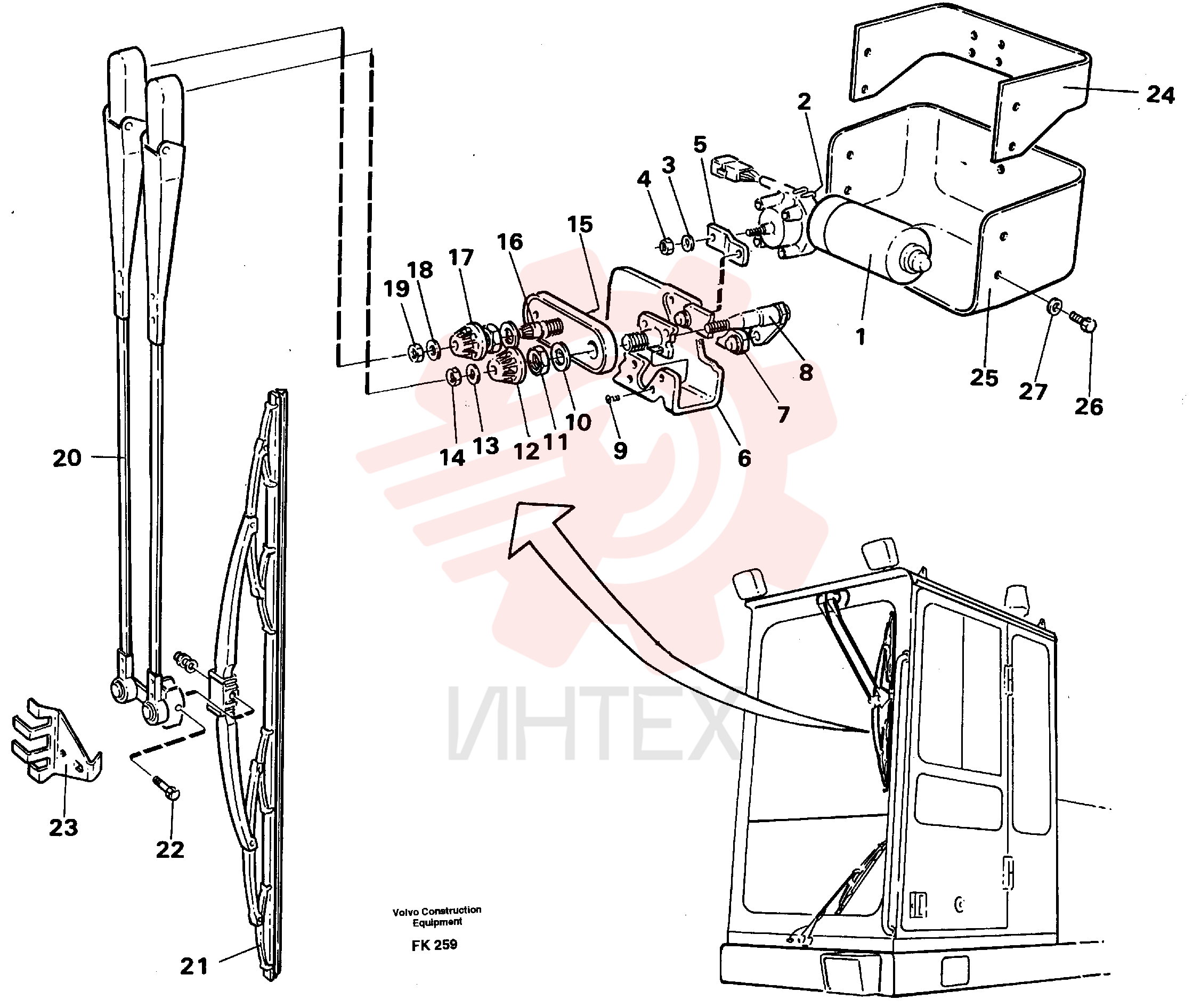 Mounting Kit VOE 14213382