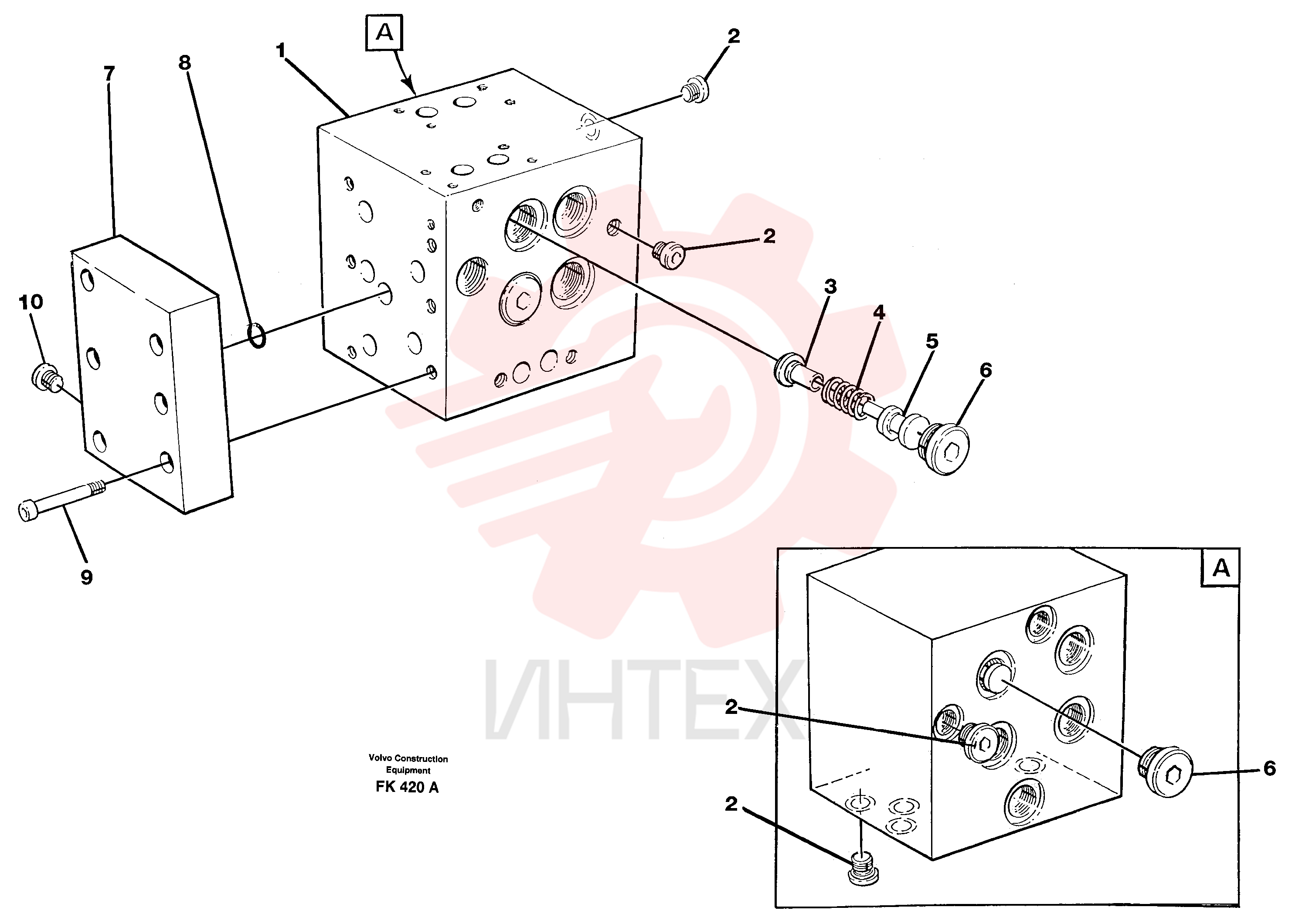 Mounting Plate VOE 14049795 (1)