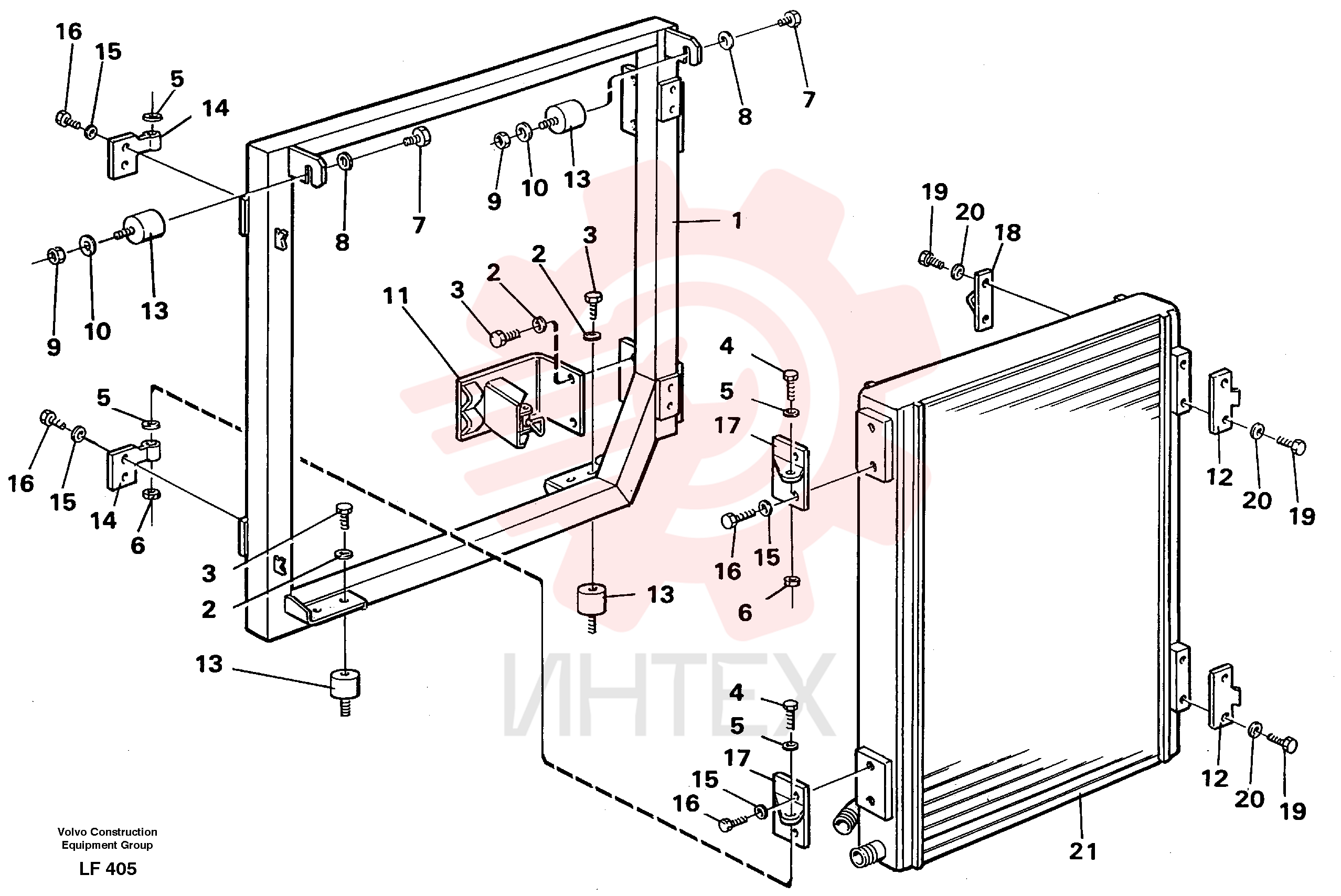 Oil Cooler Kit VOE 14254633 (2)