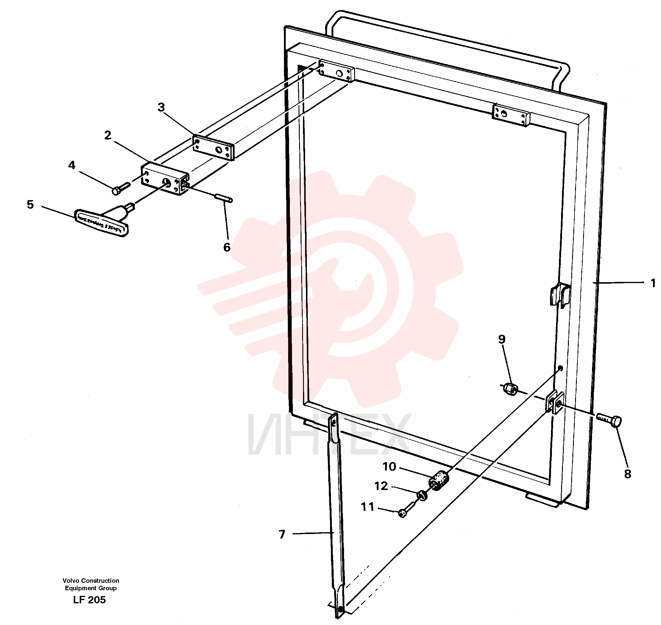Roof hatch VOE 14255372 (2)
