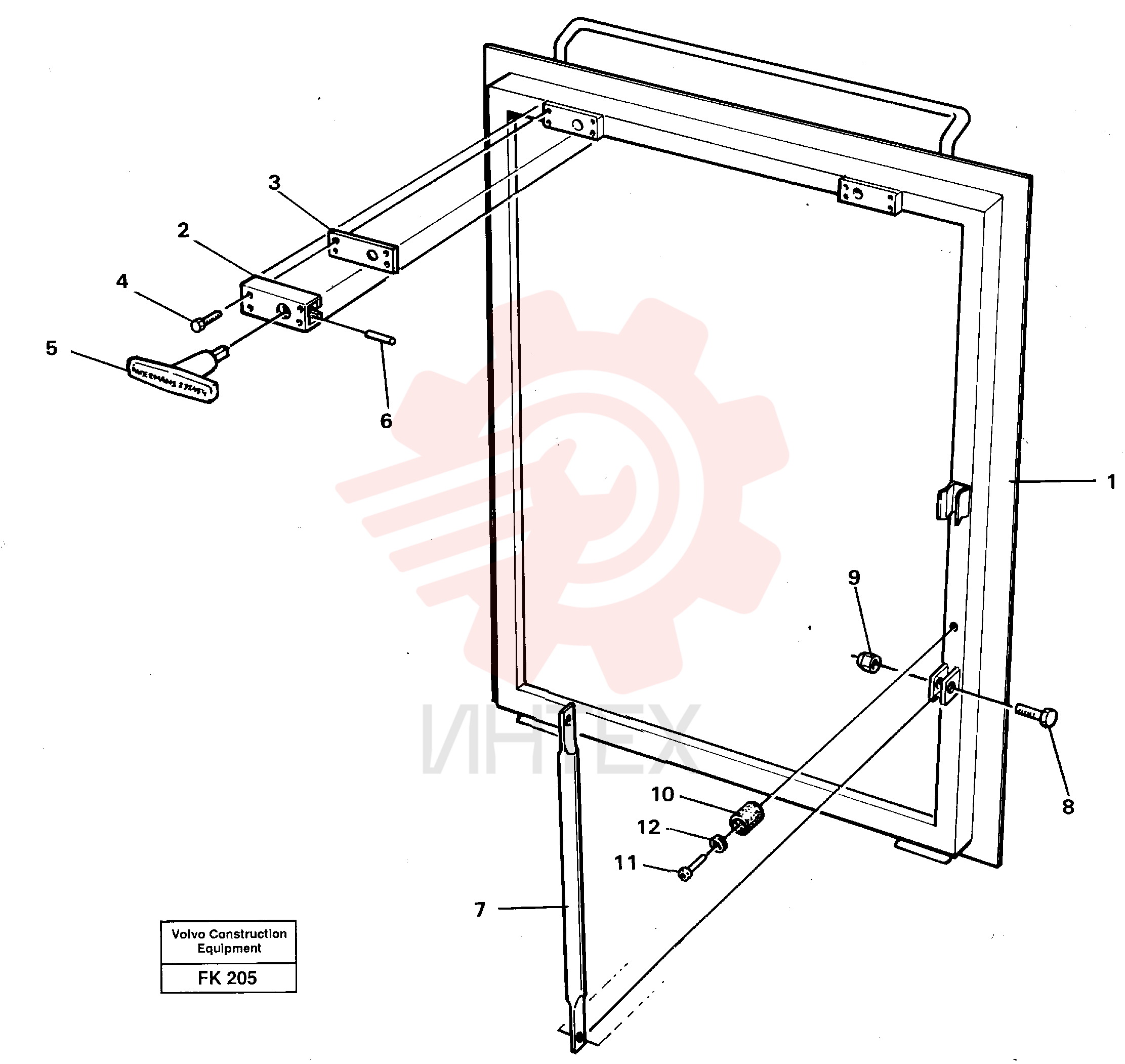 Roof hatch VOE 14255372 (1)