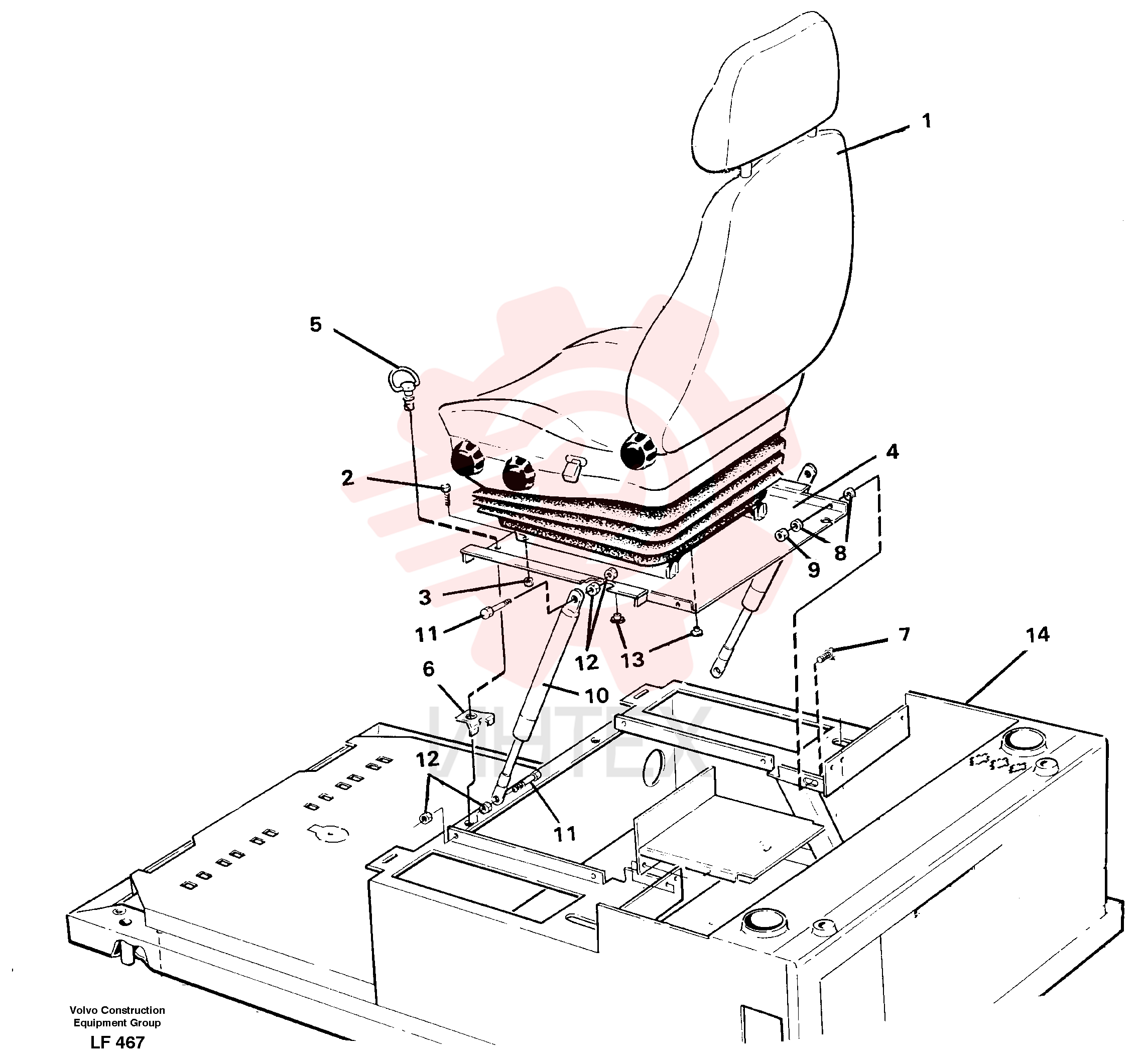 Seat VOE 14265475 (2)