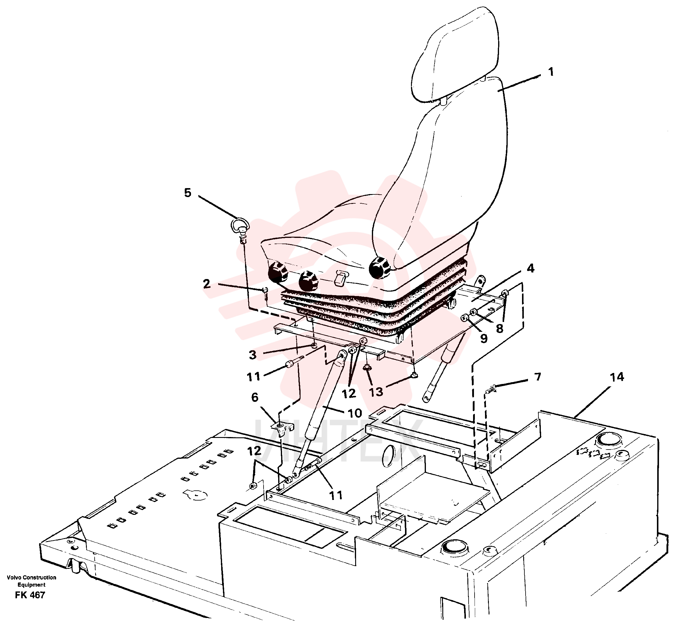 Seat VOE 14265475 (1)