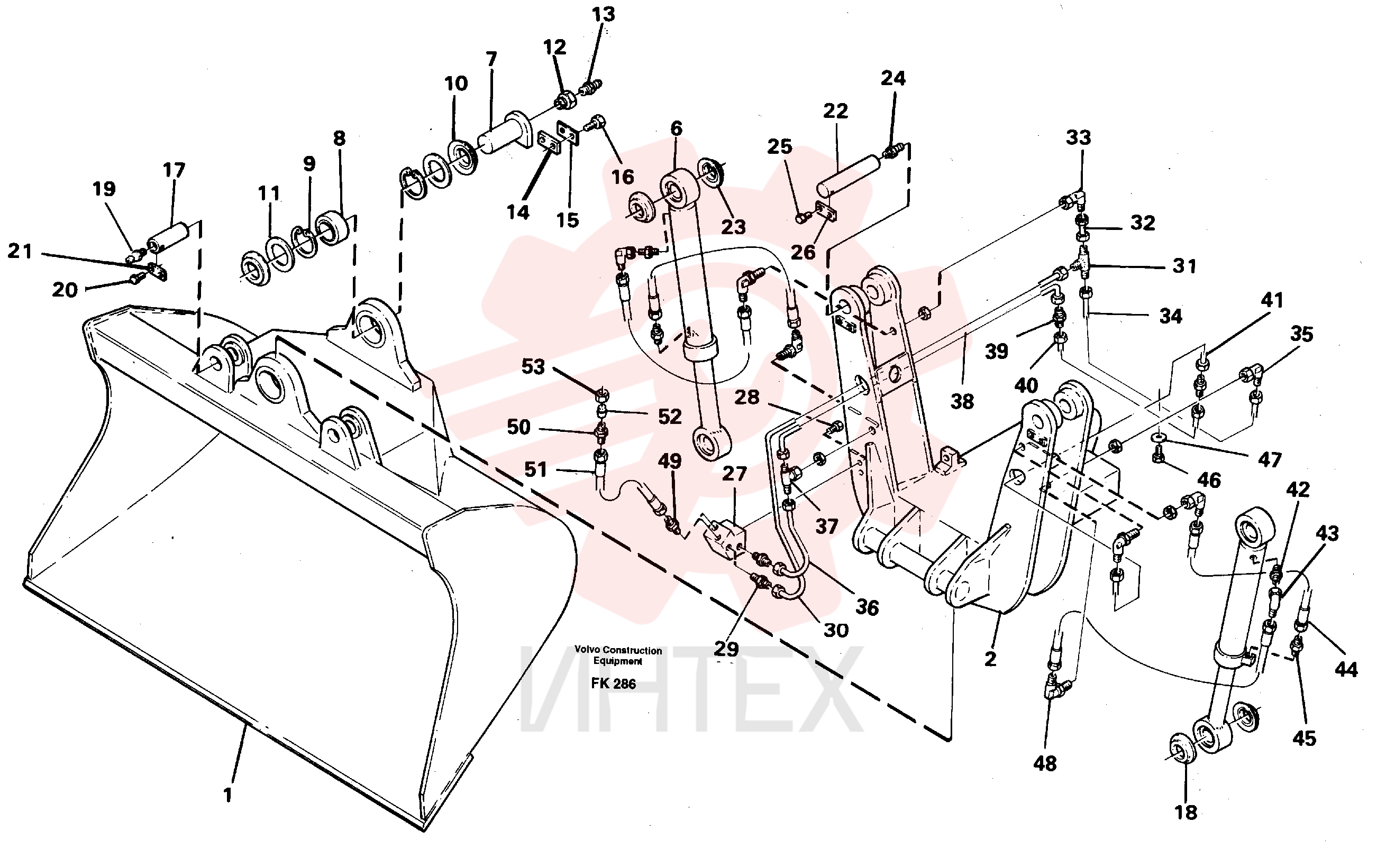 Slope bucket VOE 14247448