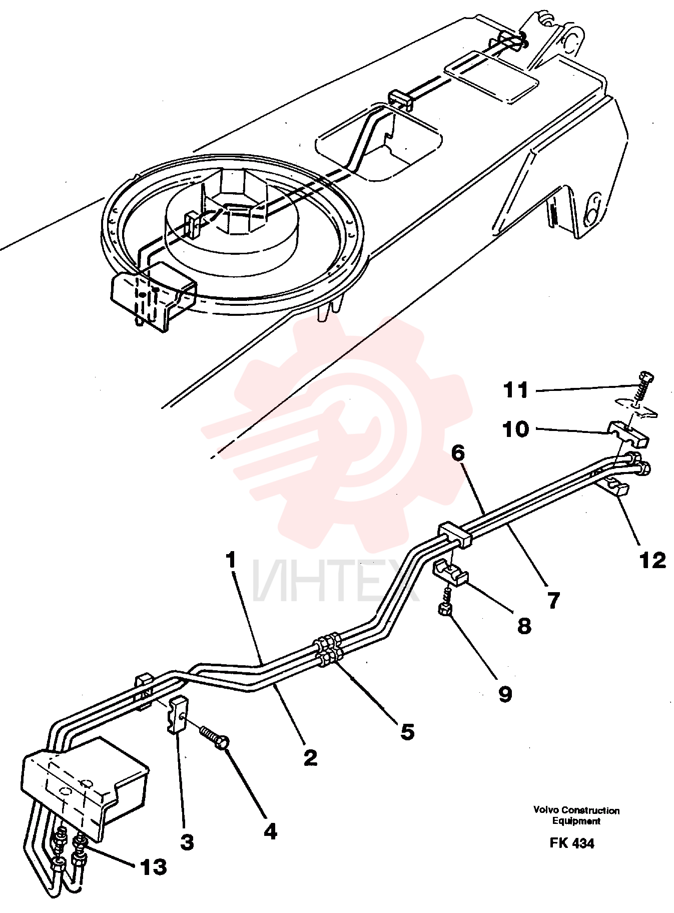 Tube Assembly VOE 14248350 (1)