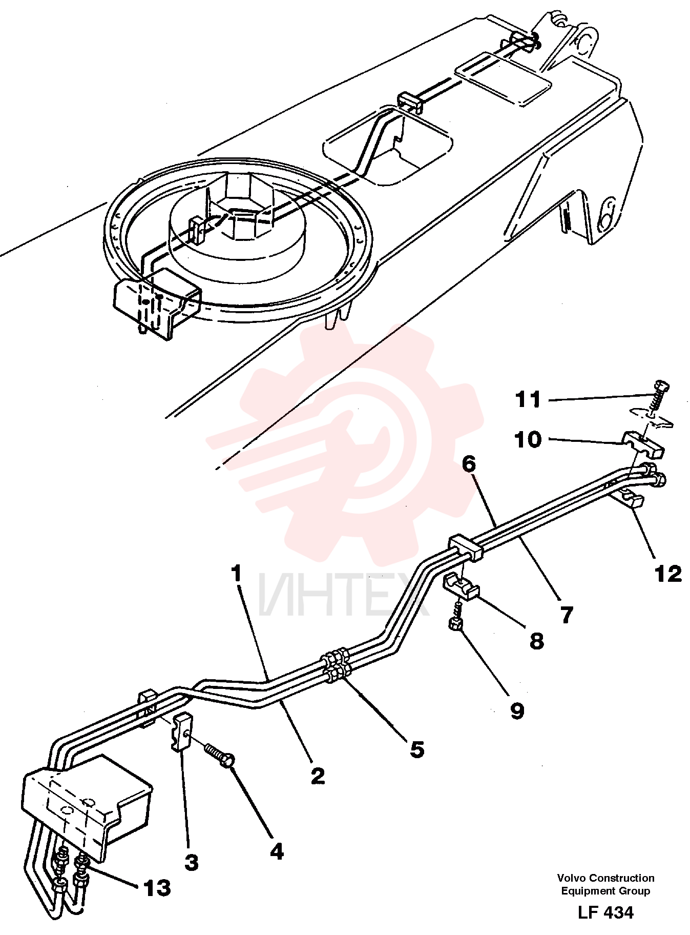 Tube Assembly VOE 14248350 (2)