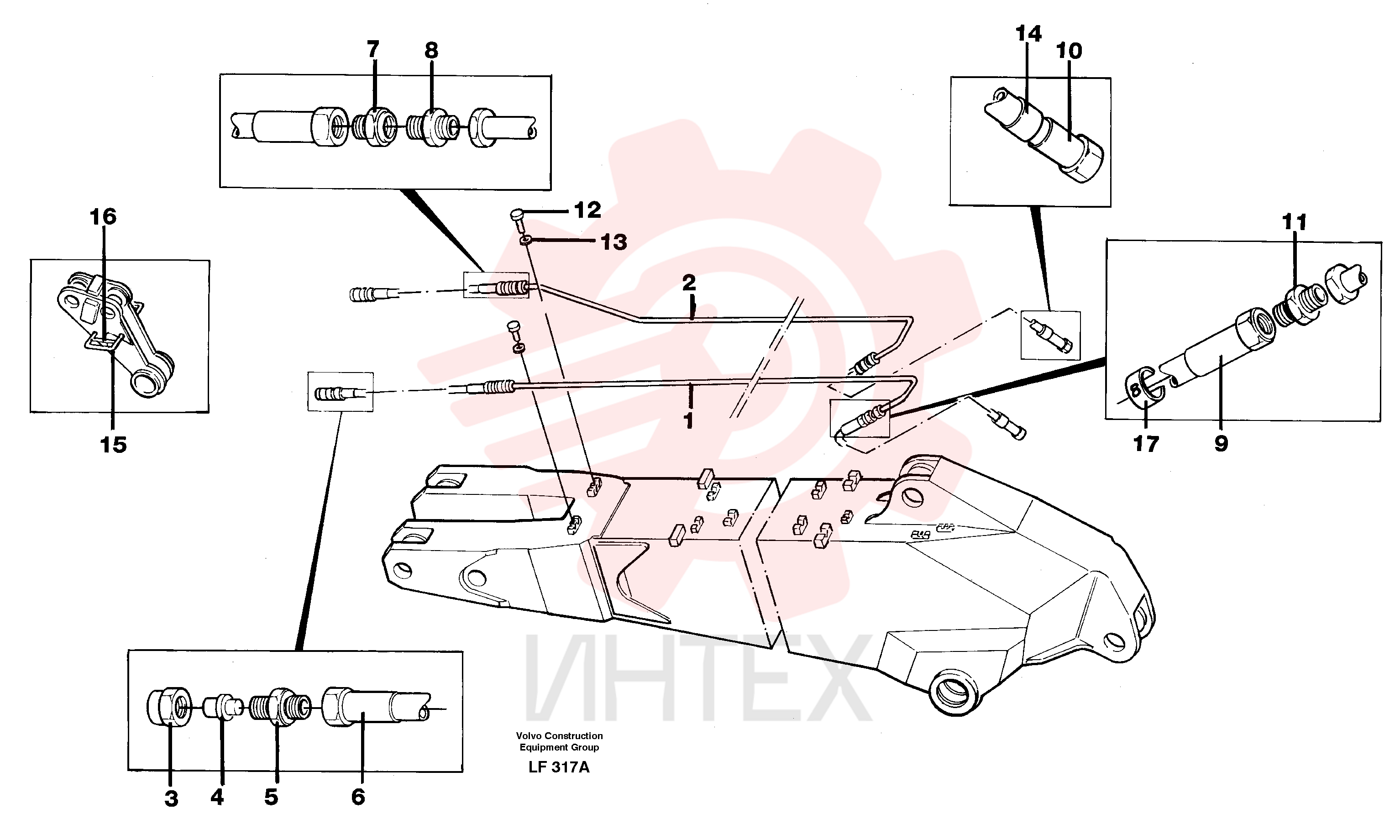 Tube Assembly VOE 14245483 (2)