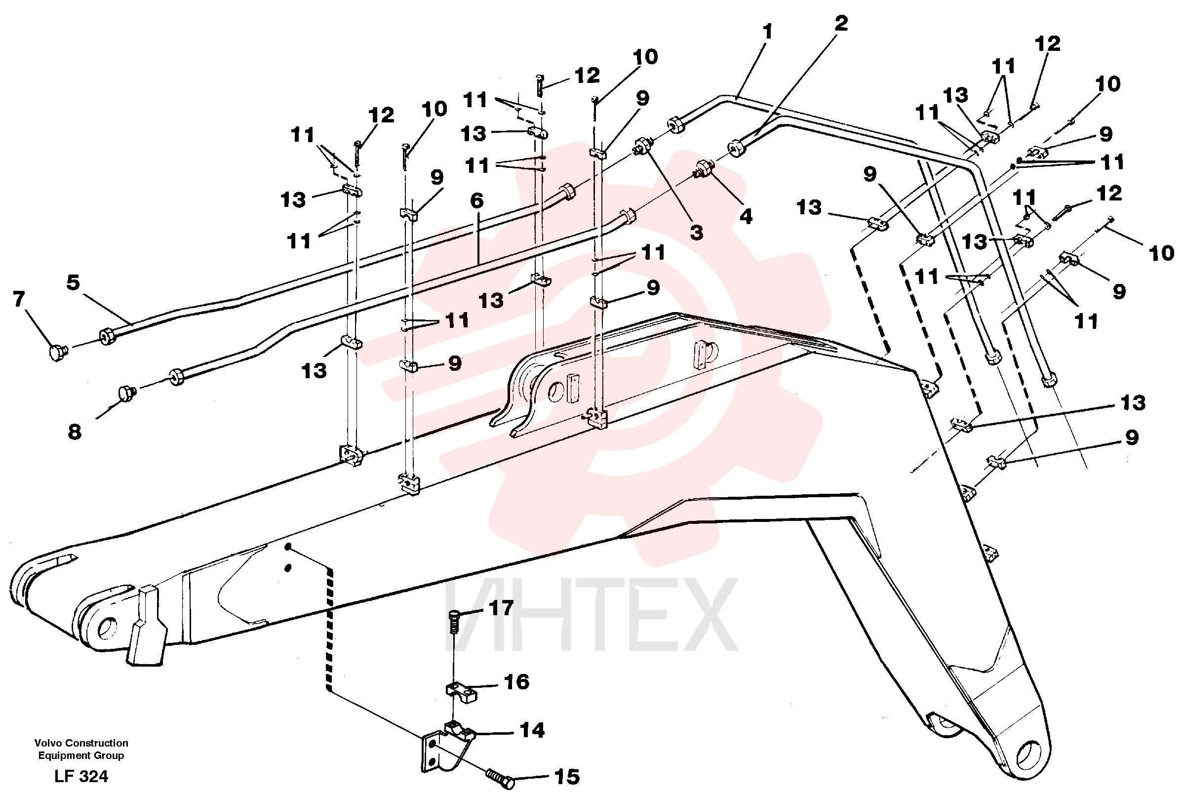 Tube Assembly VOE 14255551 (2)
