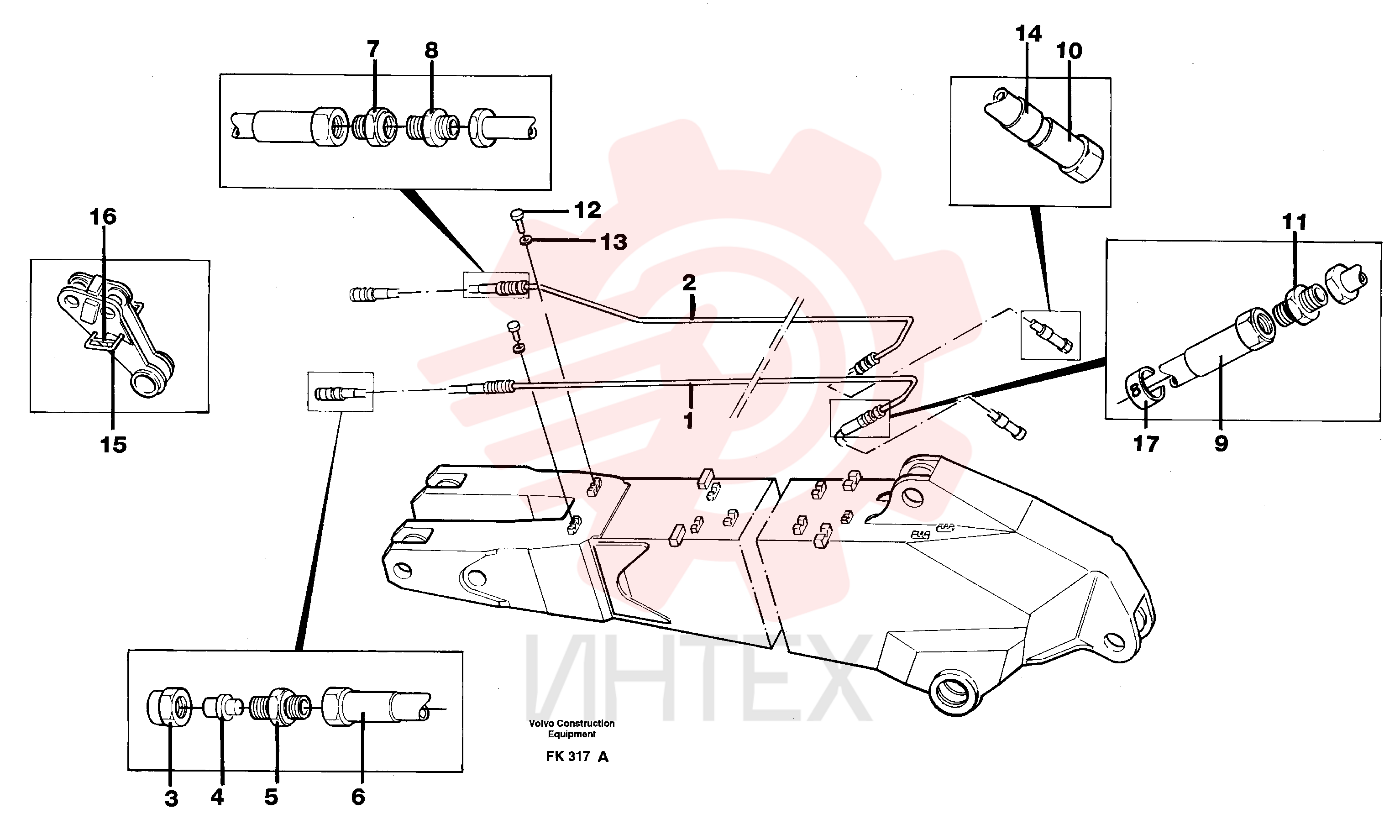 Tube Assembly VOE 14245483 (1)