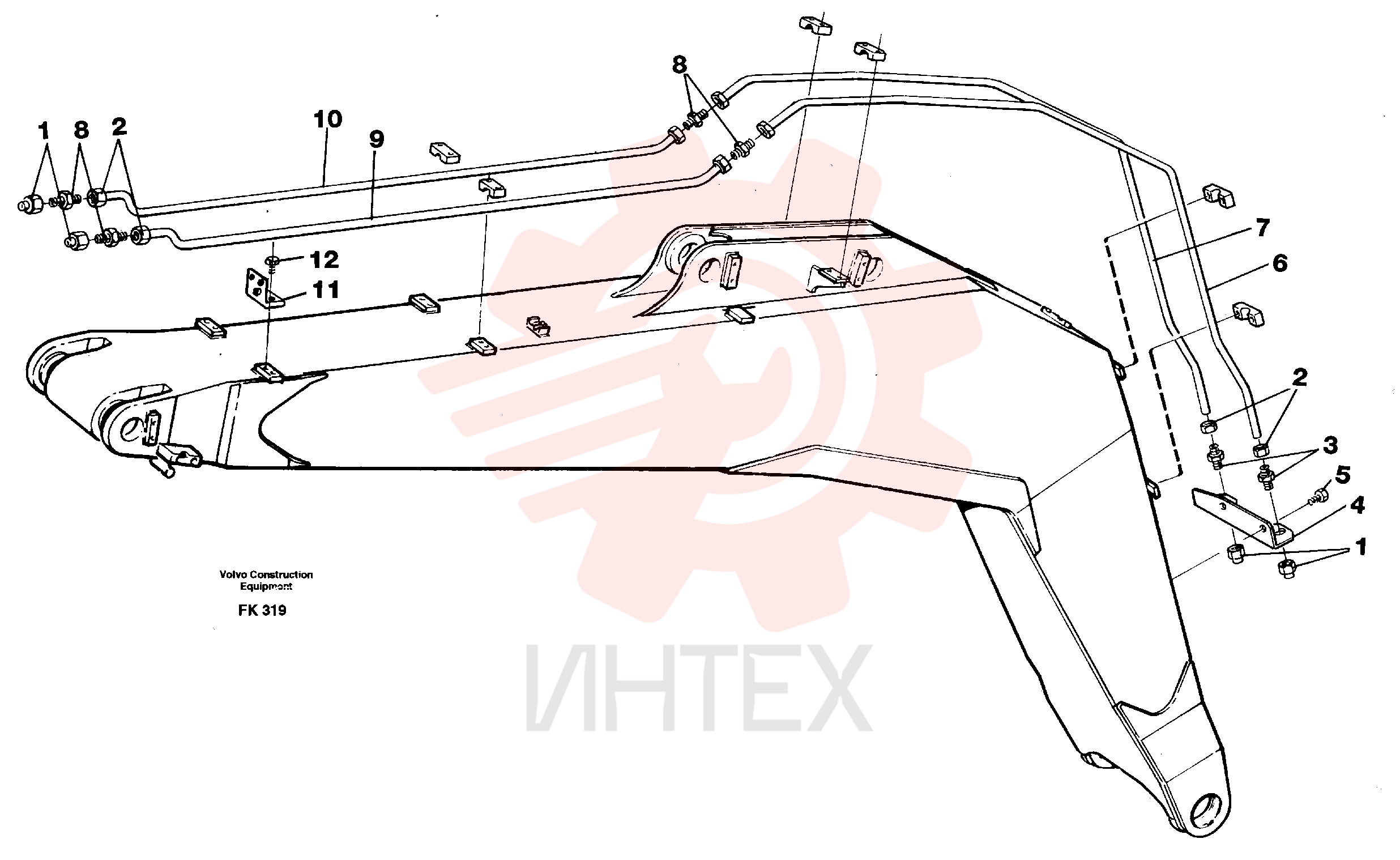 Tube Assembly VOE 14255453 (1)