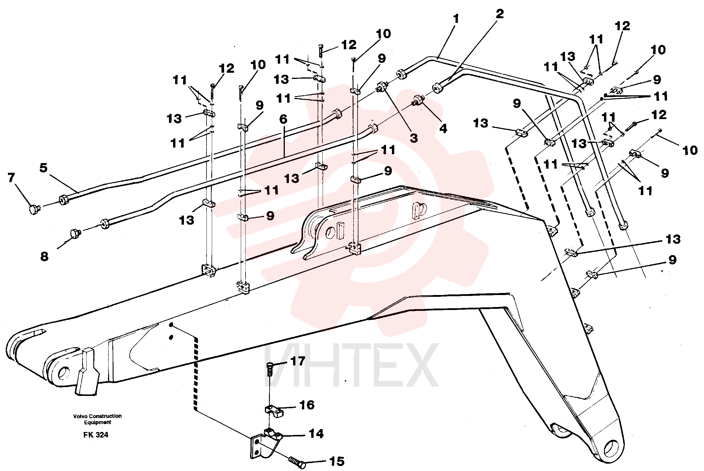 Tube Assembly VOE 14255551 (1)