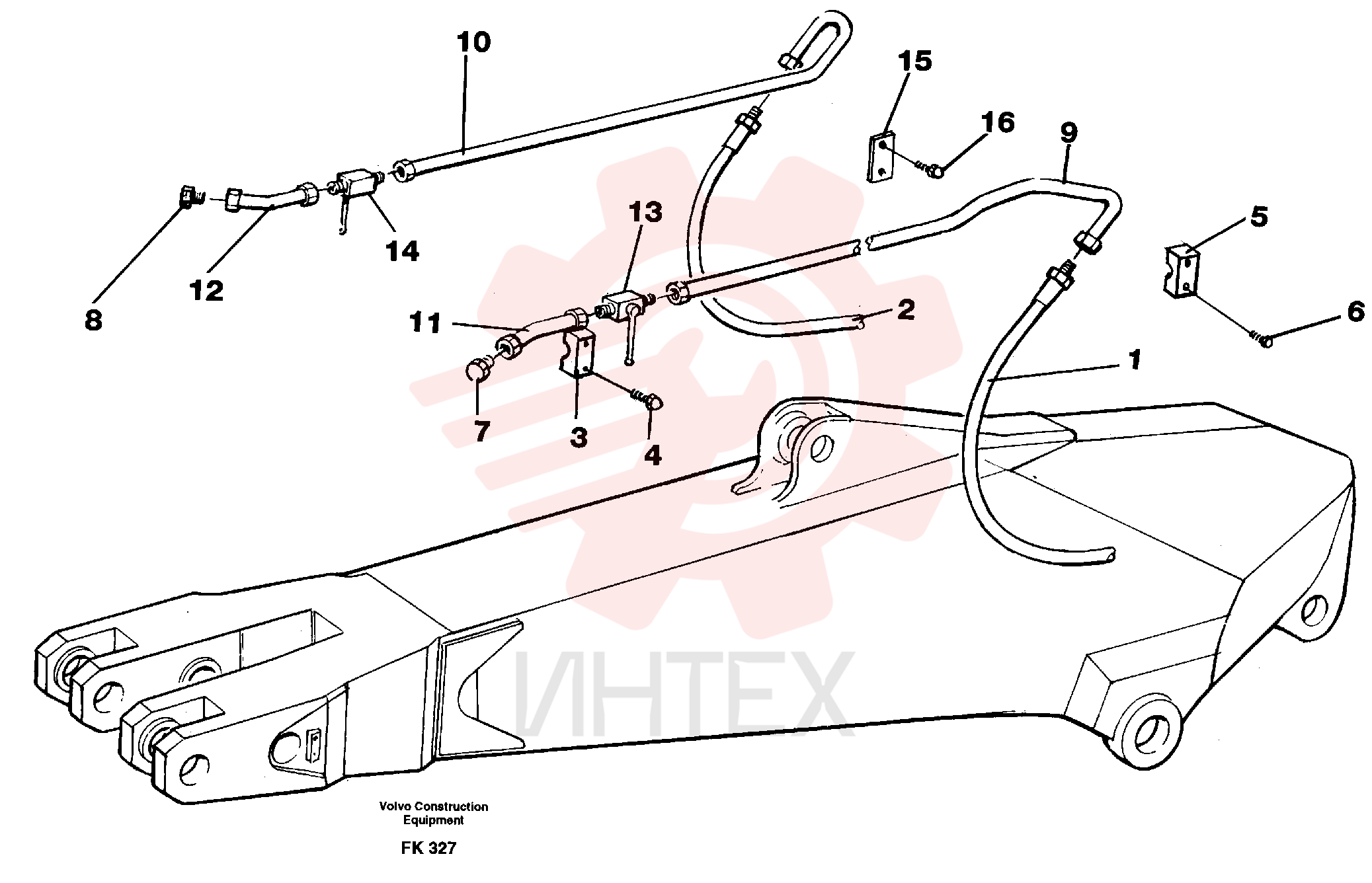 Tube Assembly VOE 14254514