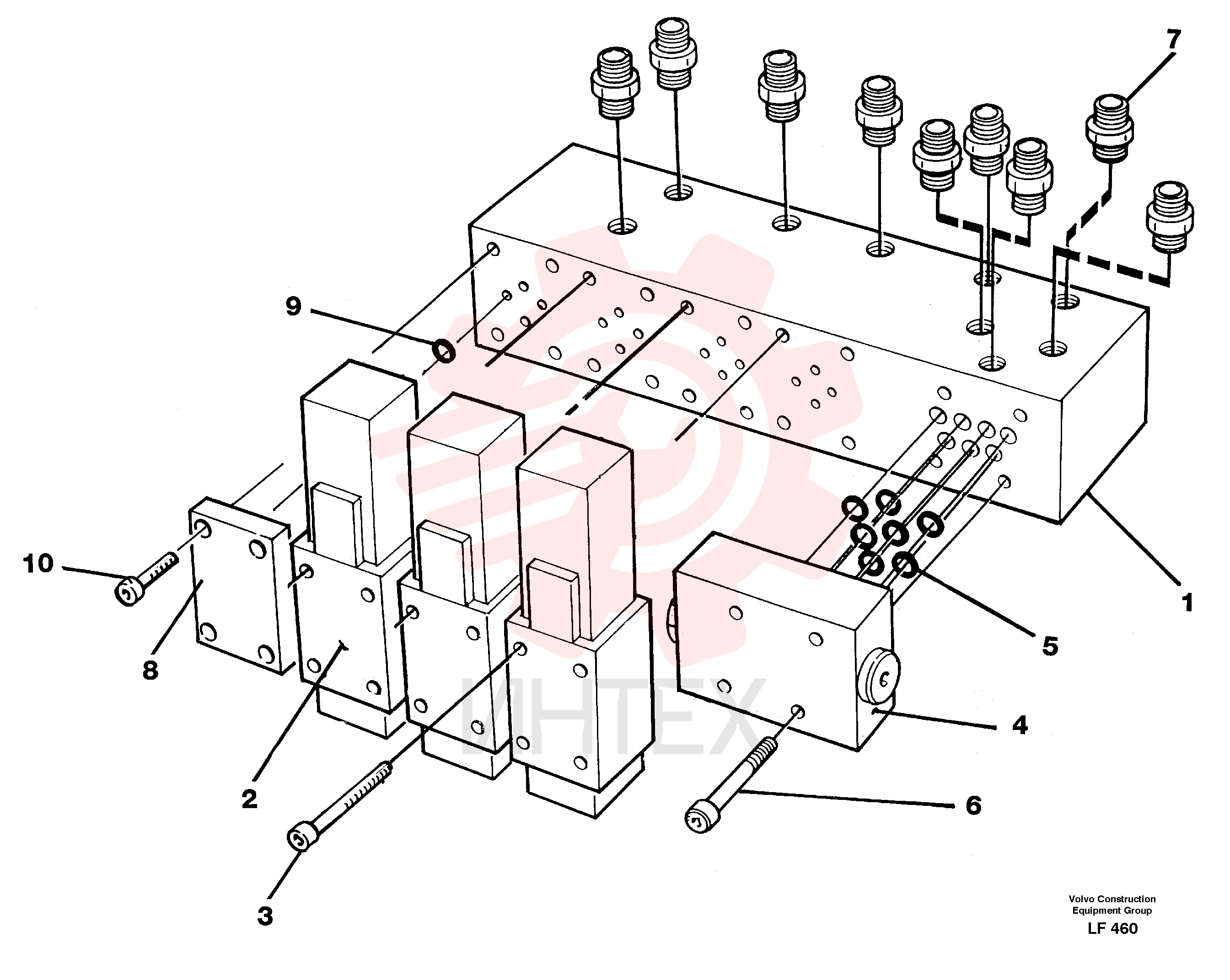 Valve body VOE 14256402 (2)