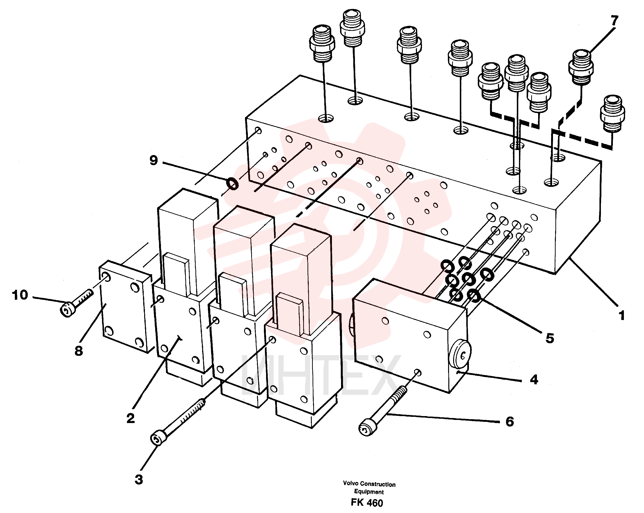 Valve body VOE 14256402 (1)