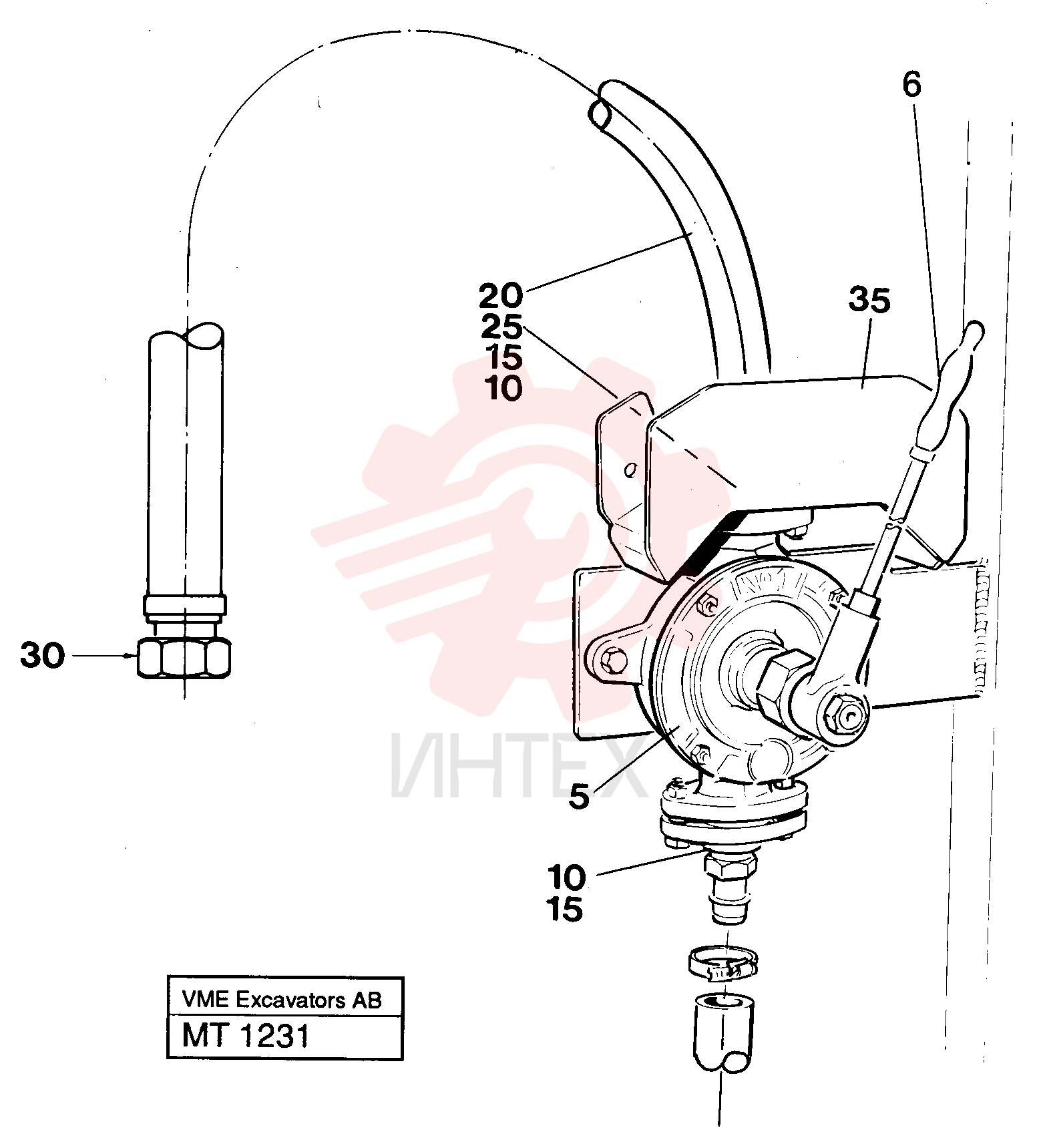 Filling Pump VOE 14252209