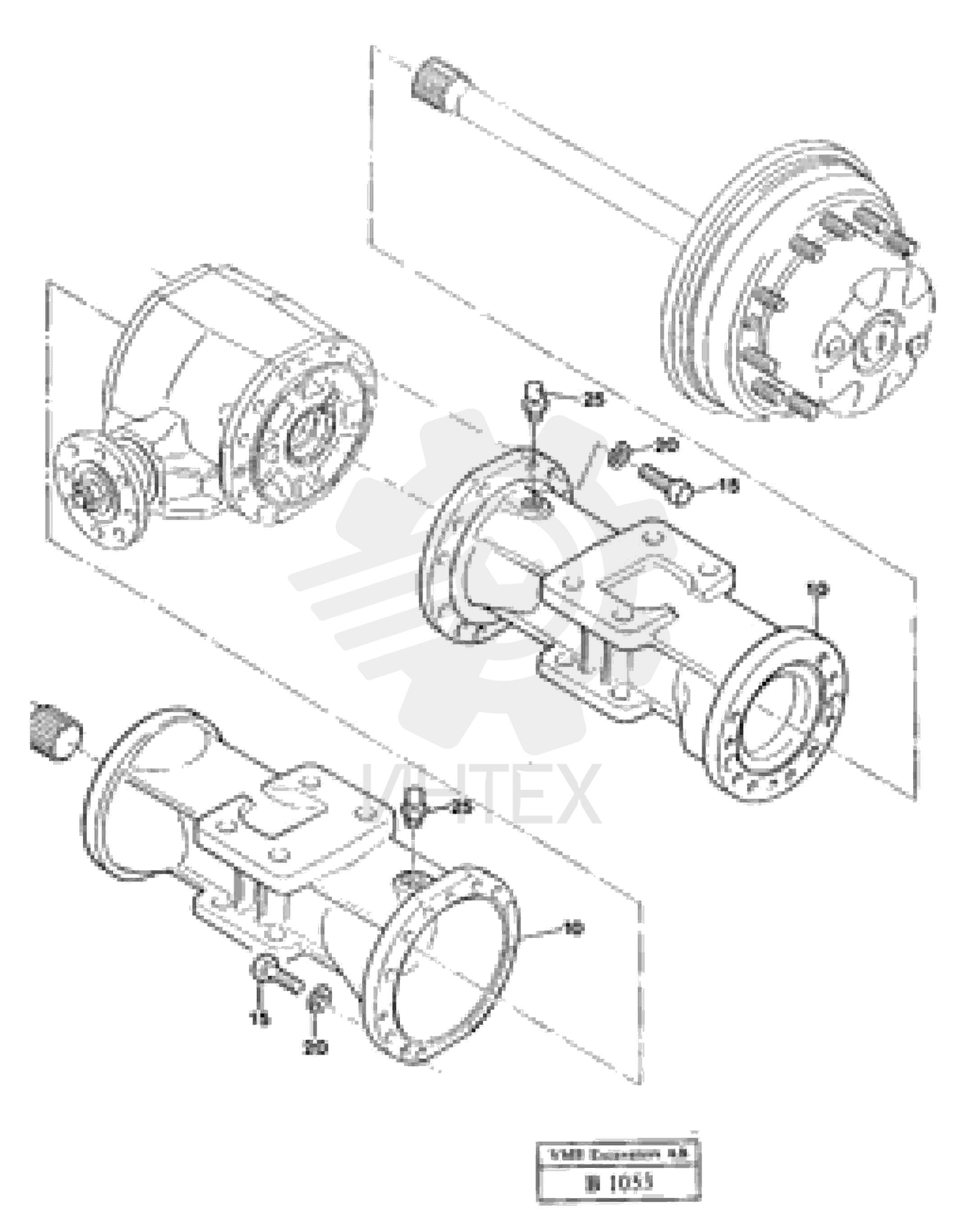 Main Axle Beam VOE 14214689