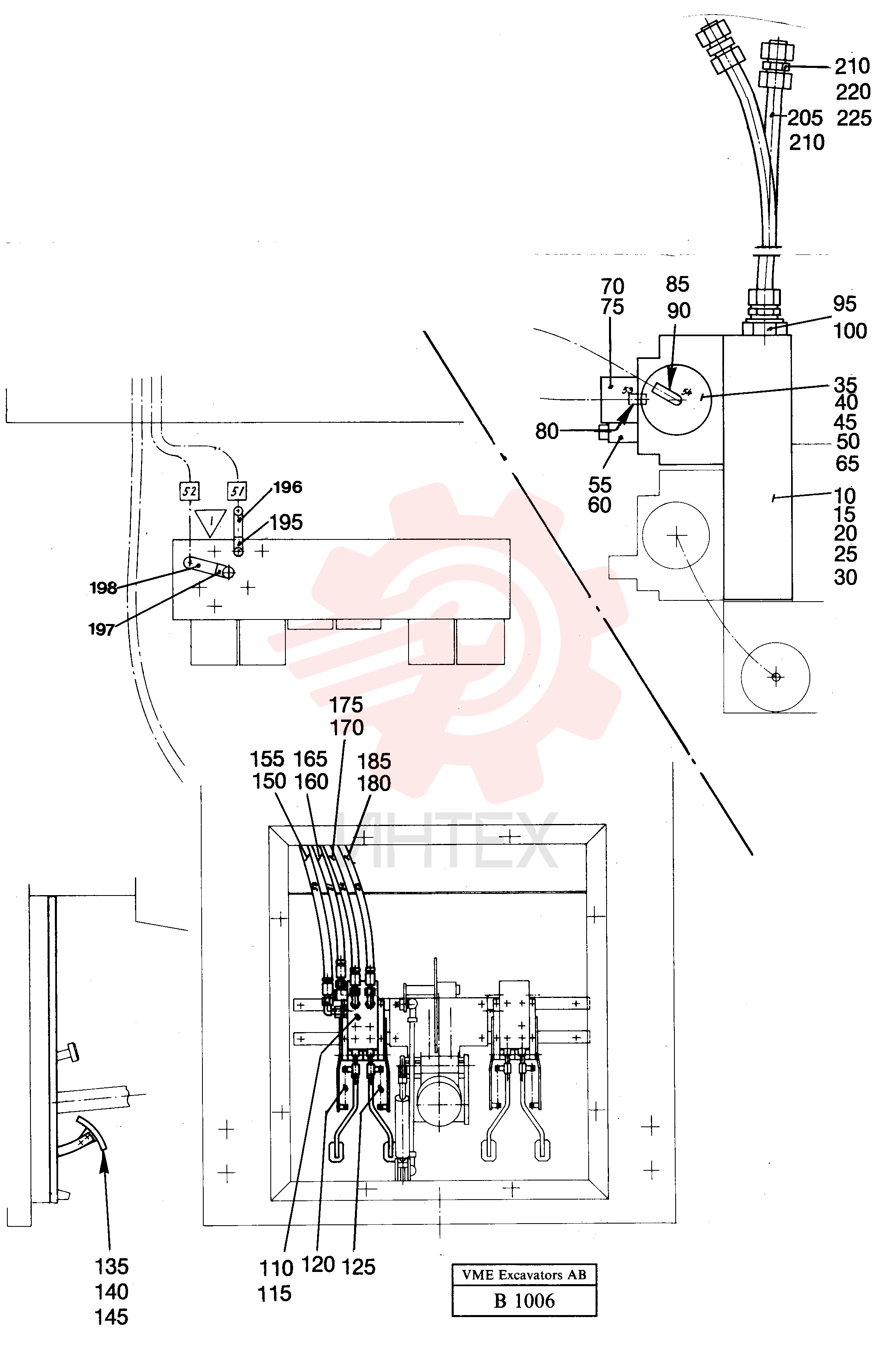 Mounting plate VOE 14345117