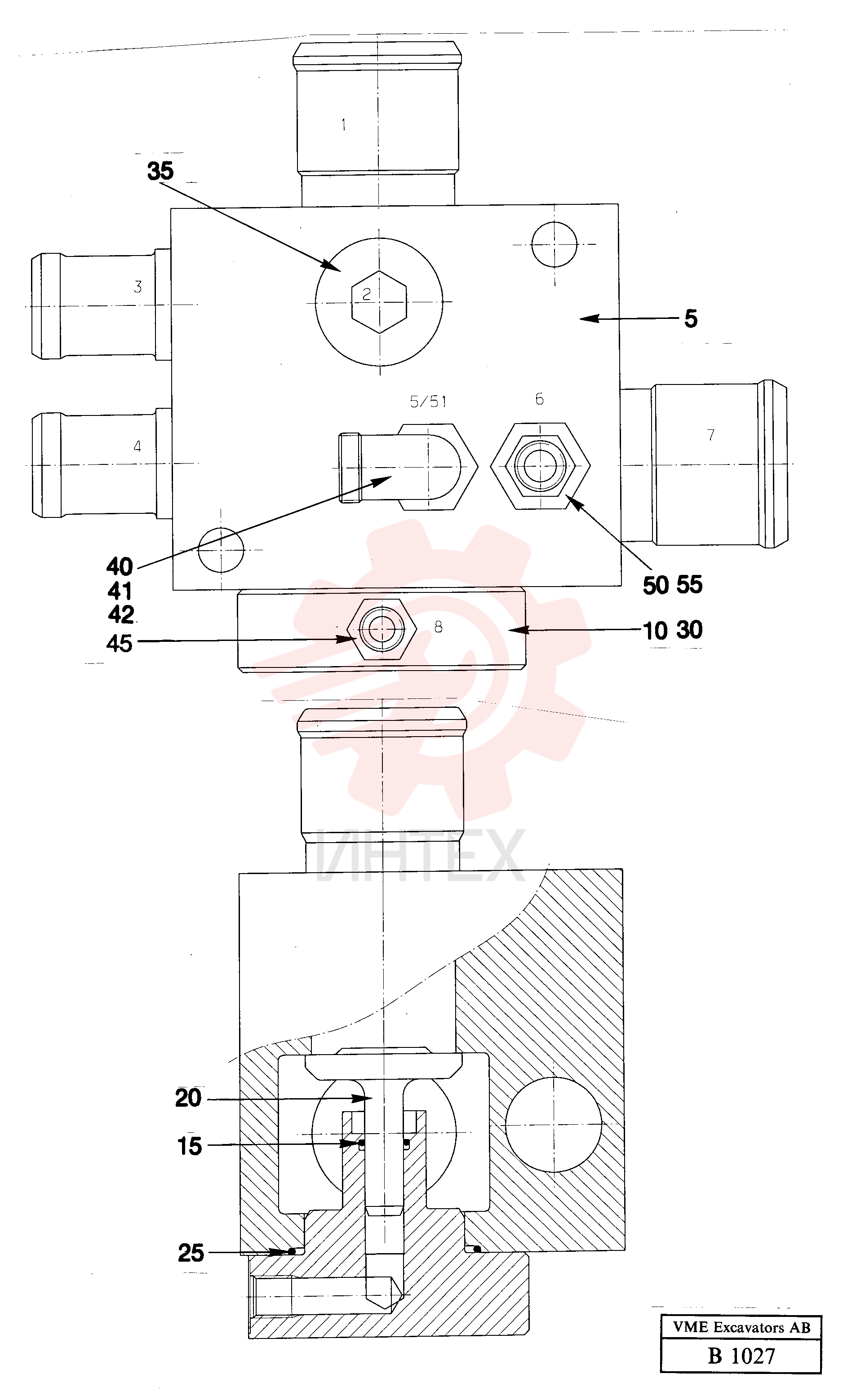 Shunt valve VOE 14255138