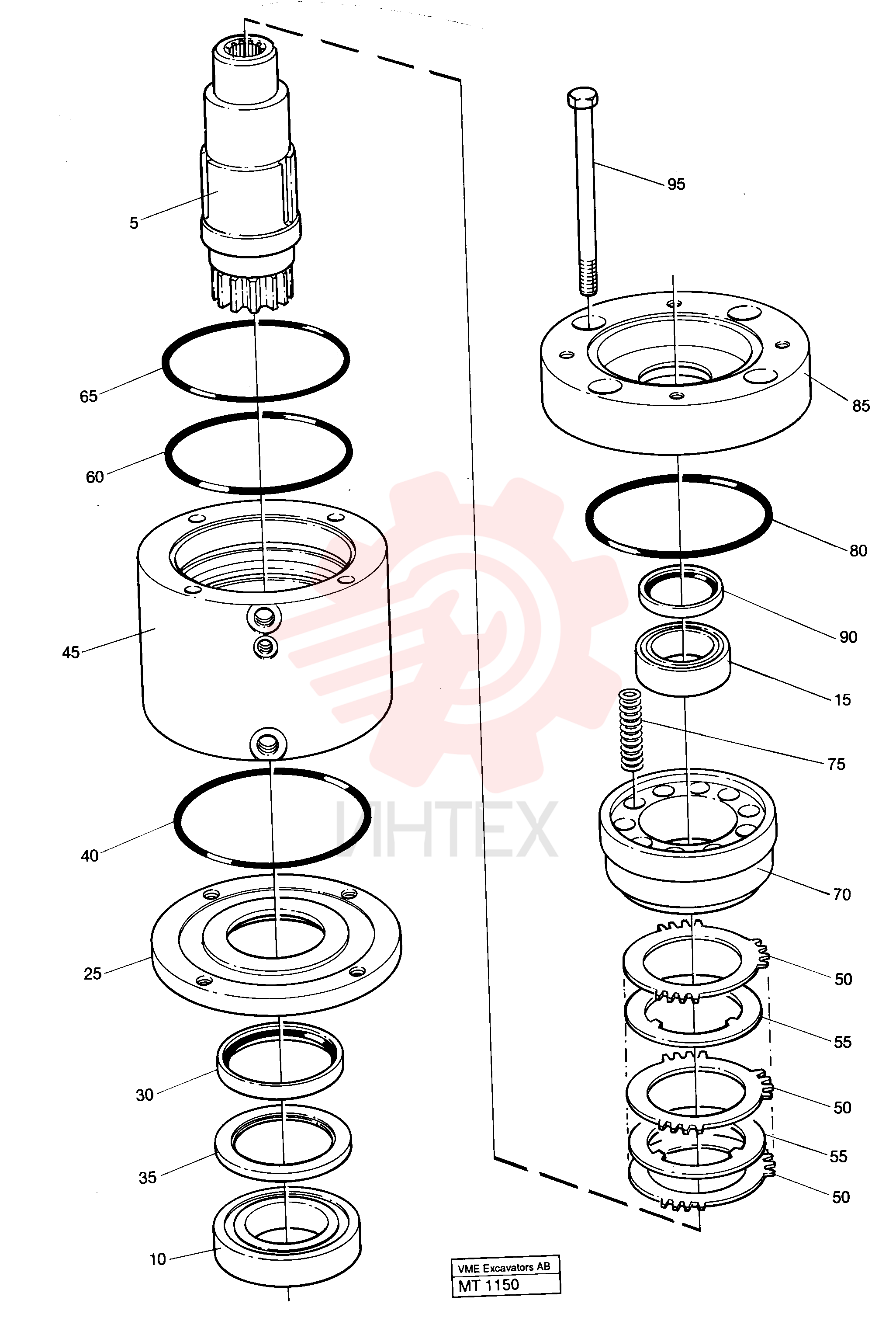 Swinging Brake VOE 14233137