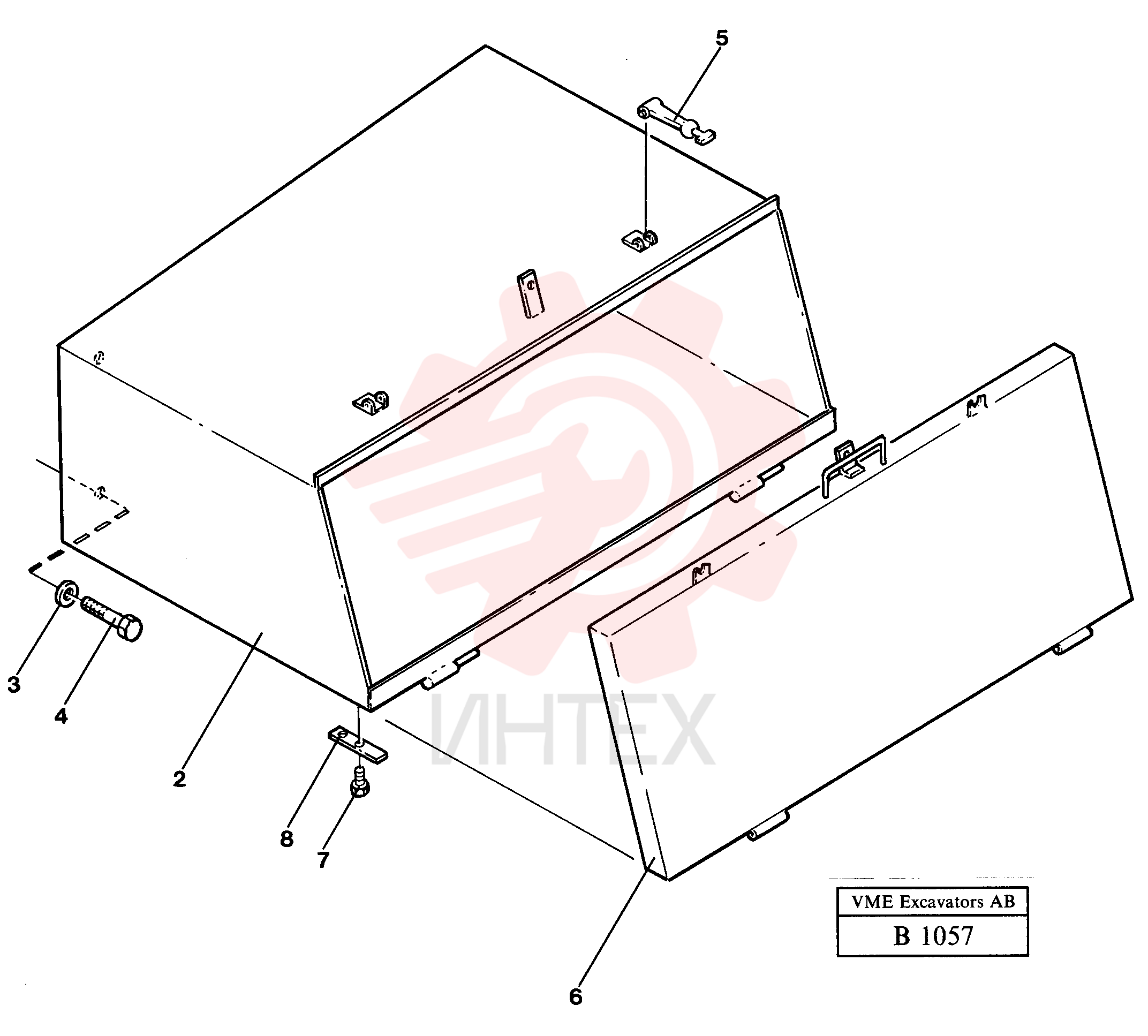 Tool box VOE 14244250