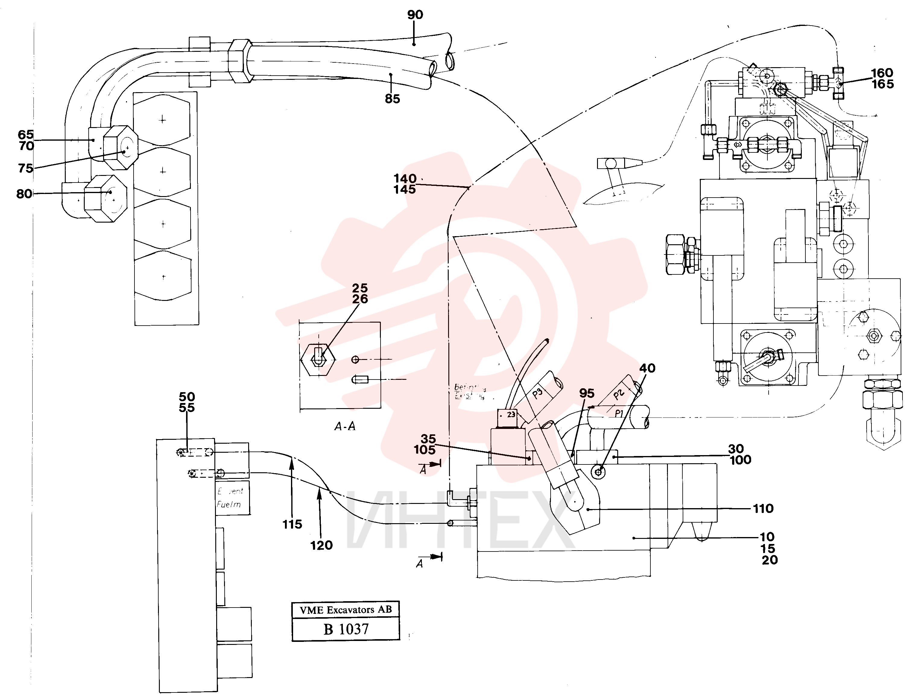 Valve body VOE 14238126