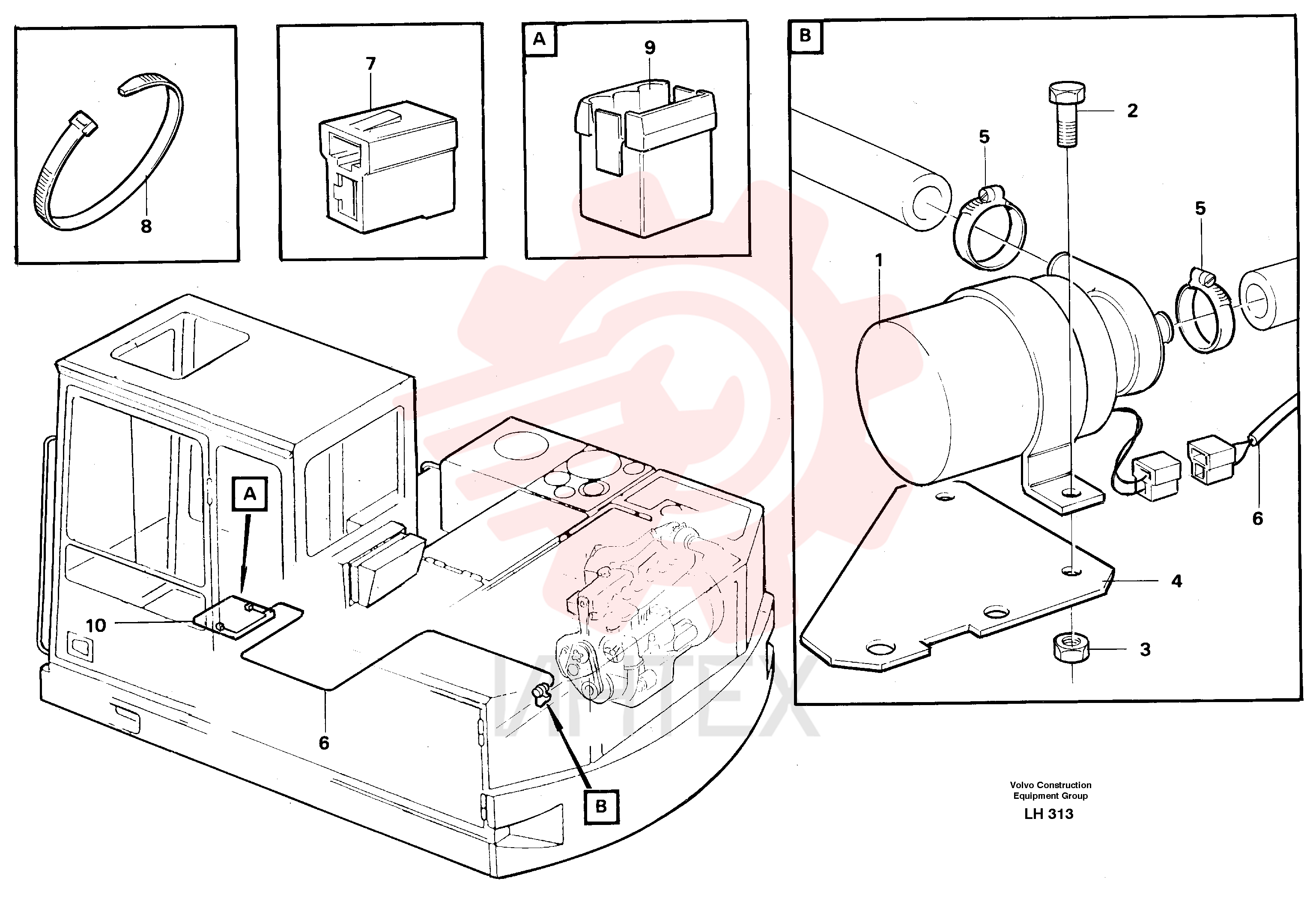 Circulation pump VOE 14256586 (2)