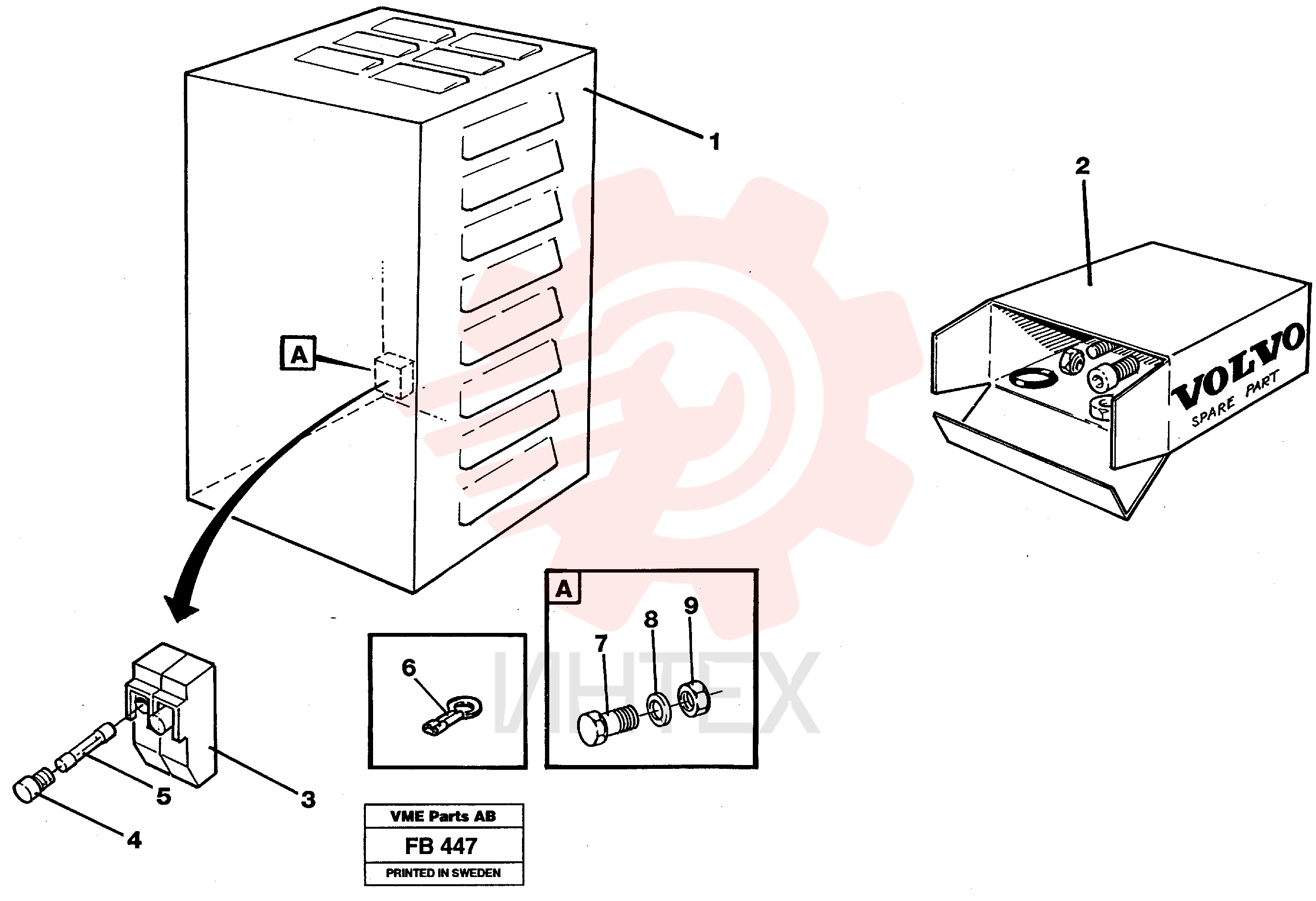 Control unit VOE 14262342 (1)