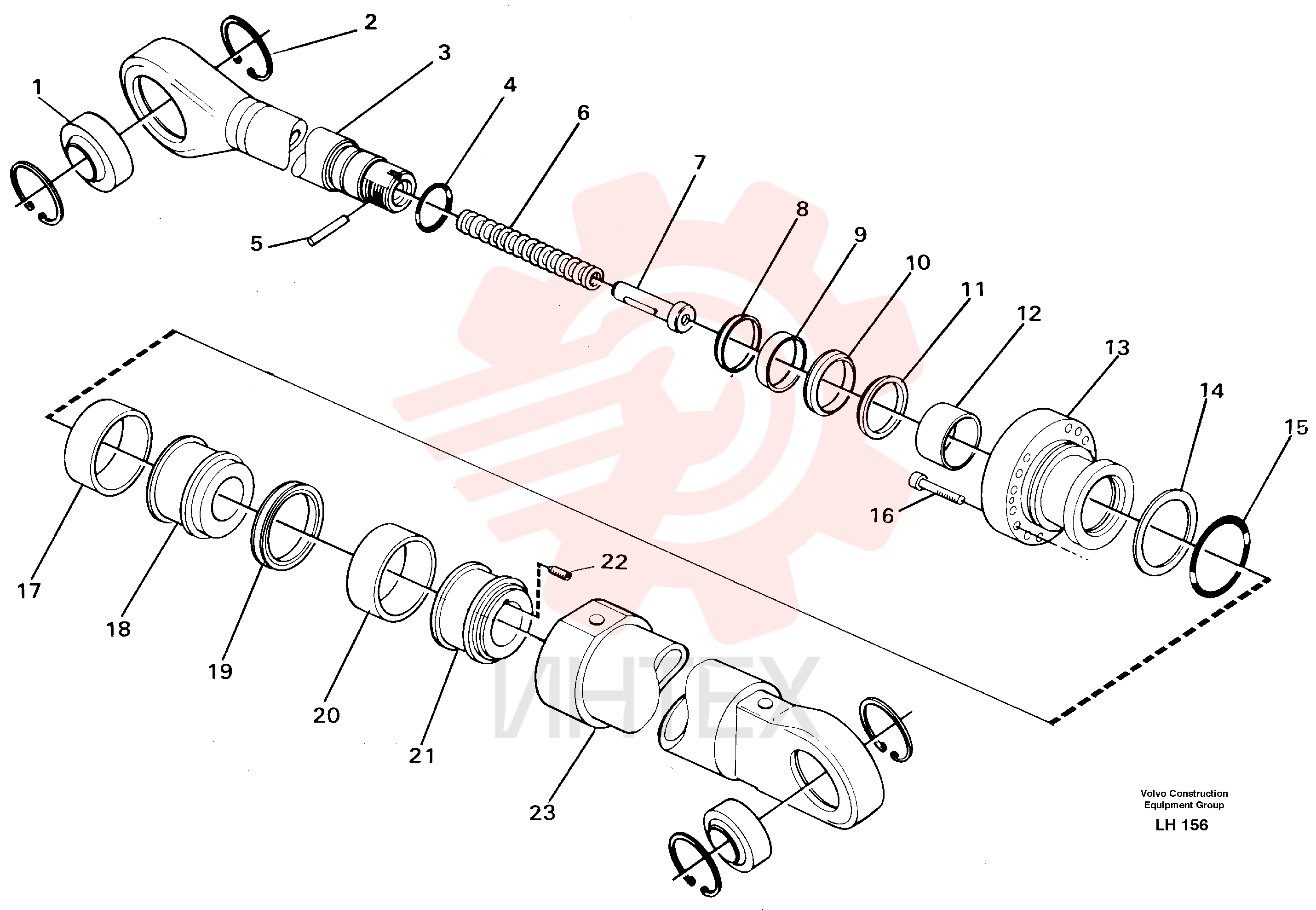 End plate VOE 14257167