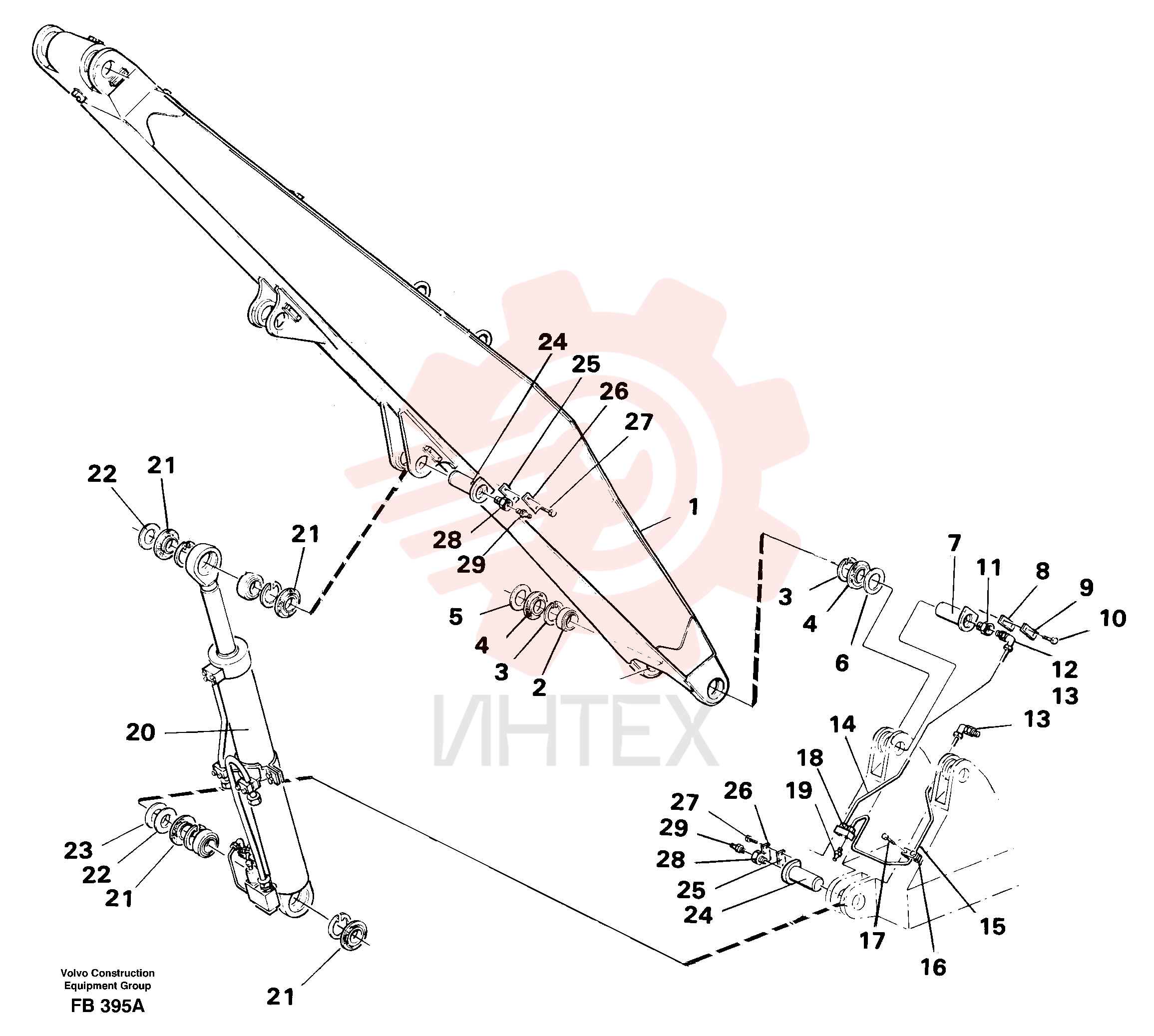 Handling boom VOE 14253088 (1)