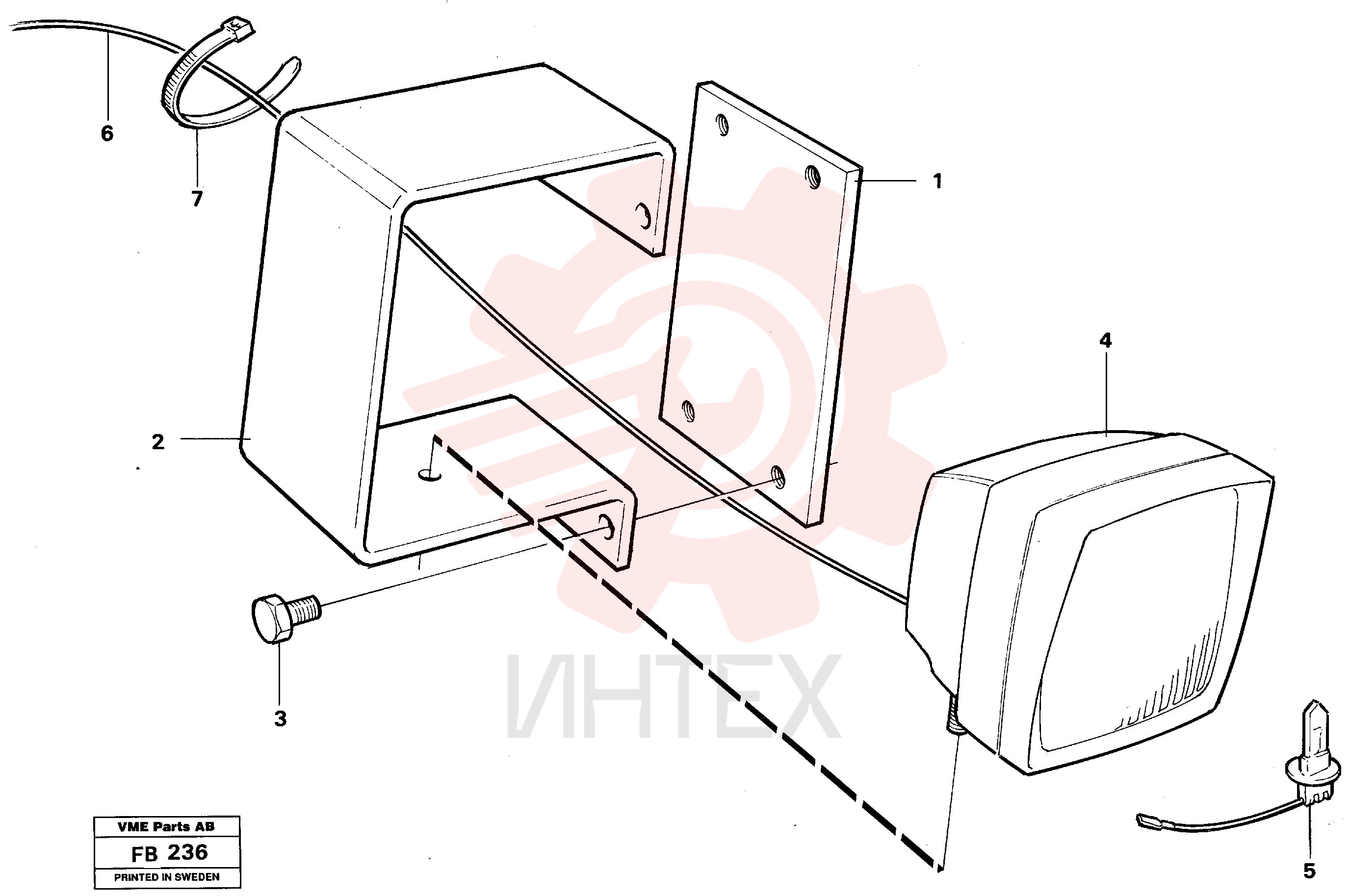 Headlamp VOE 11997490 (1)