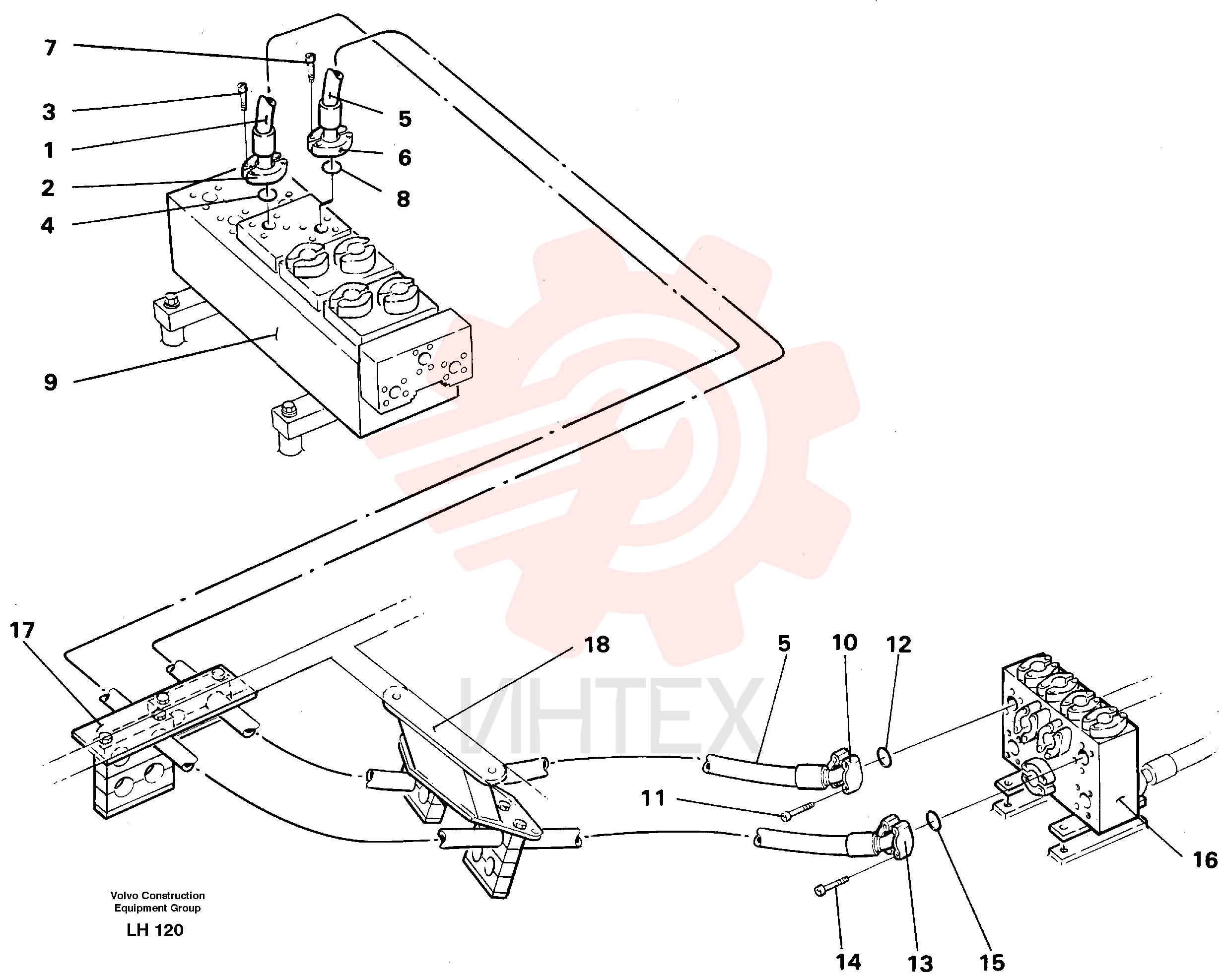 Hydraulic Hose VOE 14048177 (2)