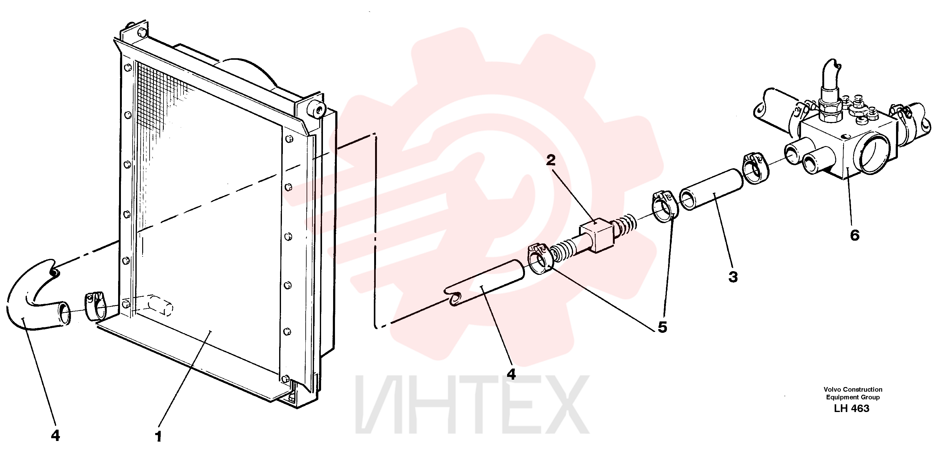 Hydraulic Hose VOE 14341466 (2)