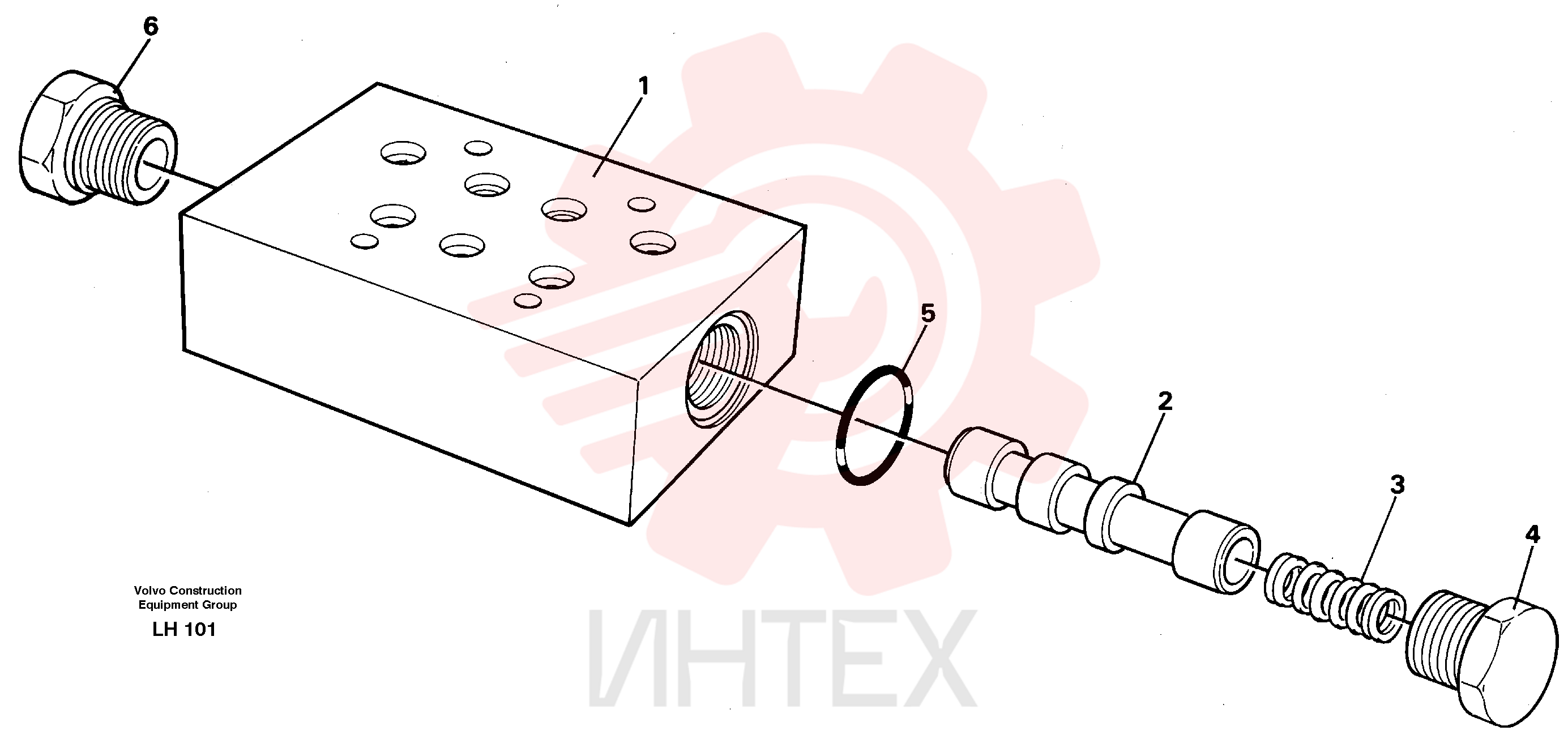 Клапан VOE 14046505 (2)