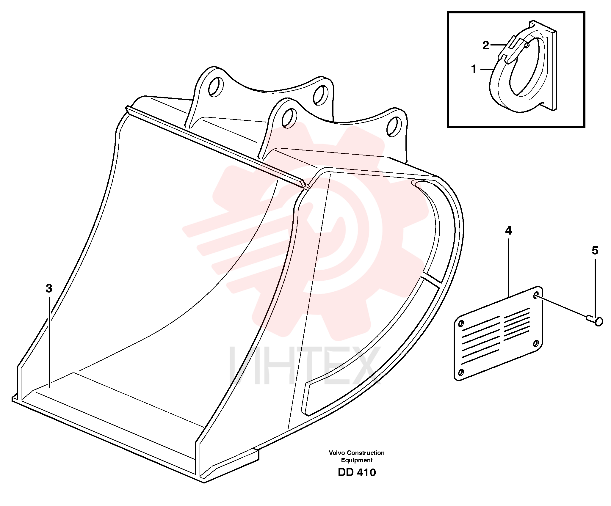 Ковш VOE 14344155