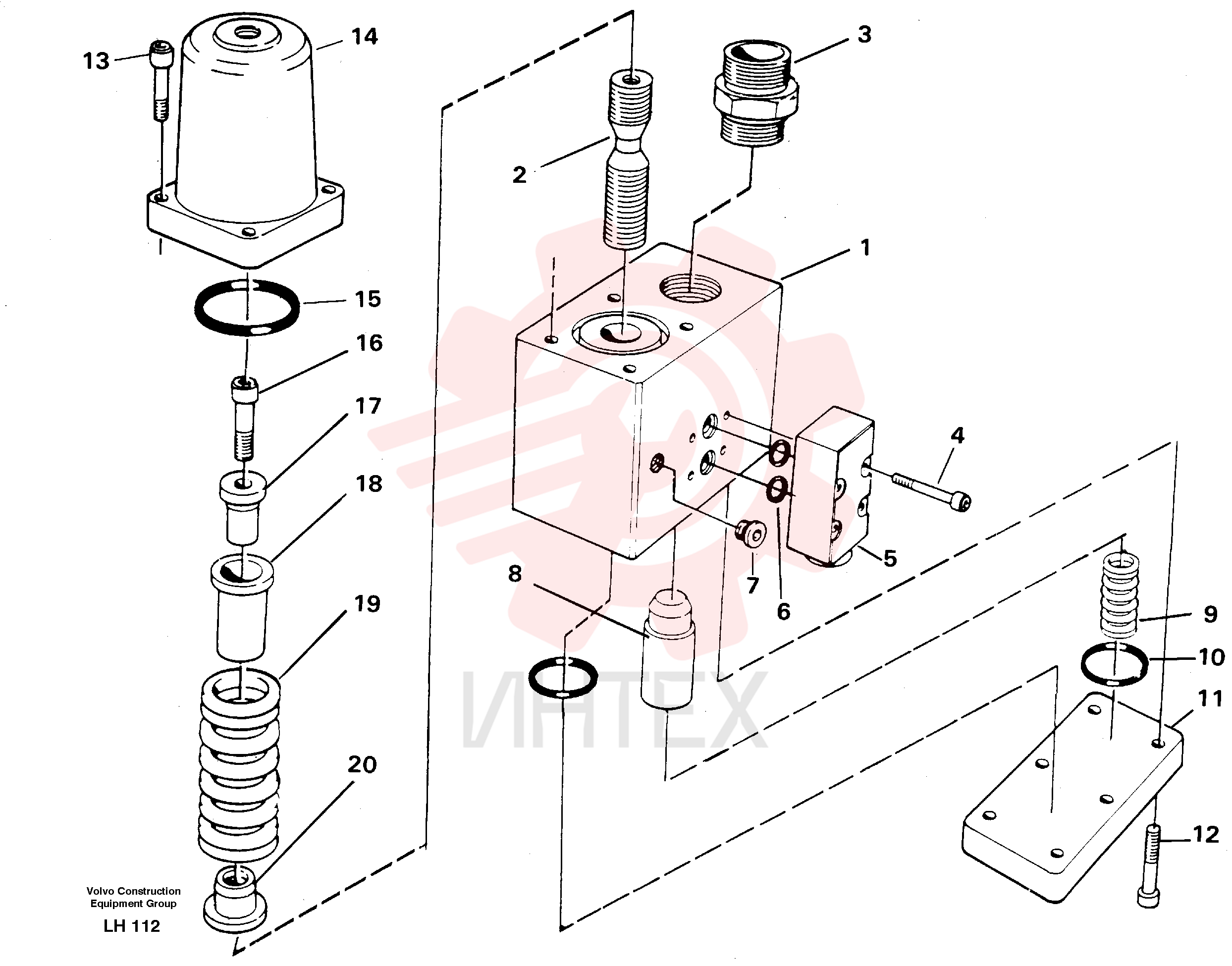 Line Brk Valve VOE 14261452