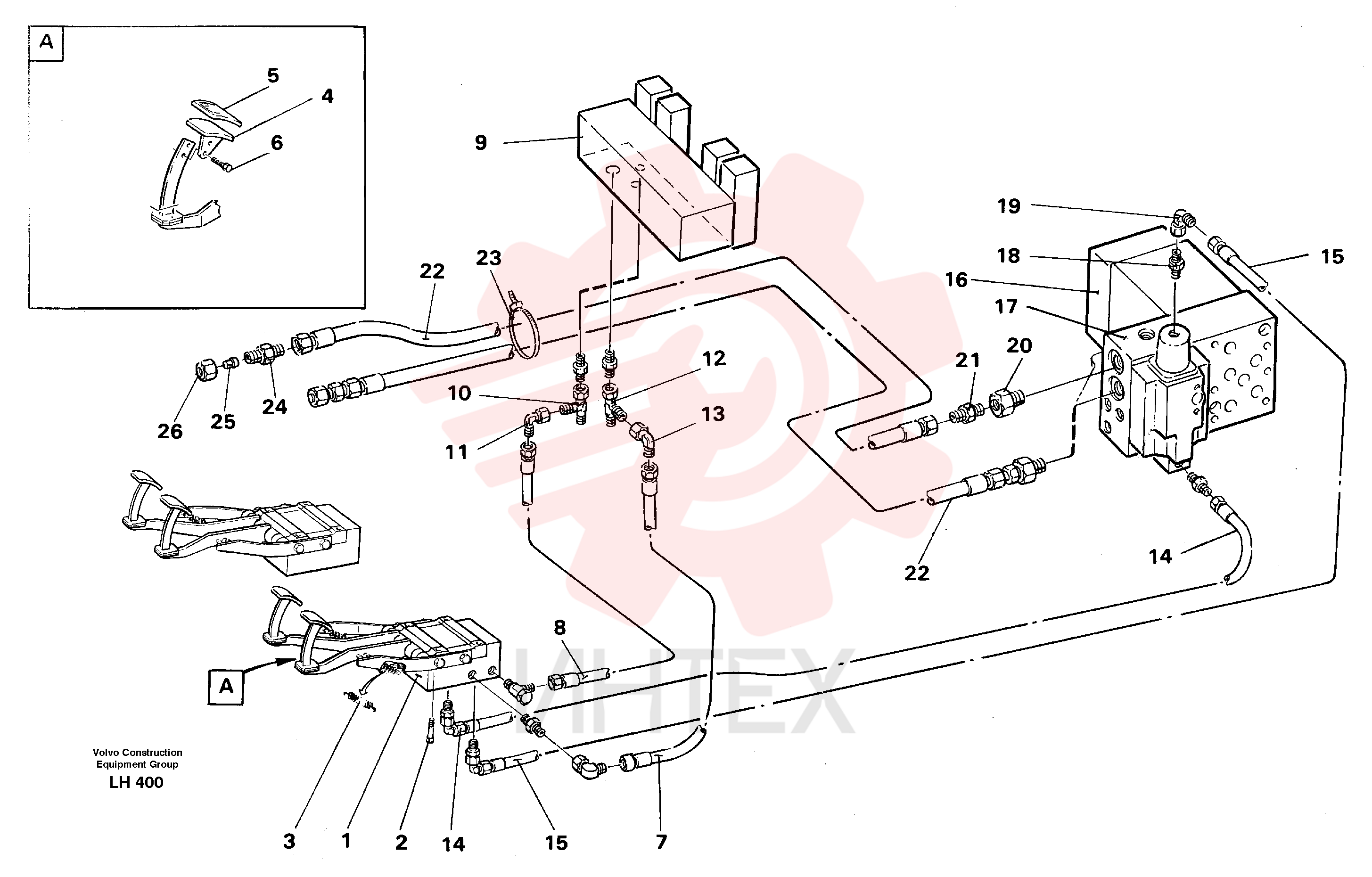 Marking strip VOE 14213151
