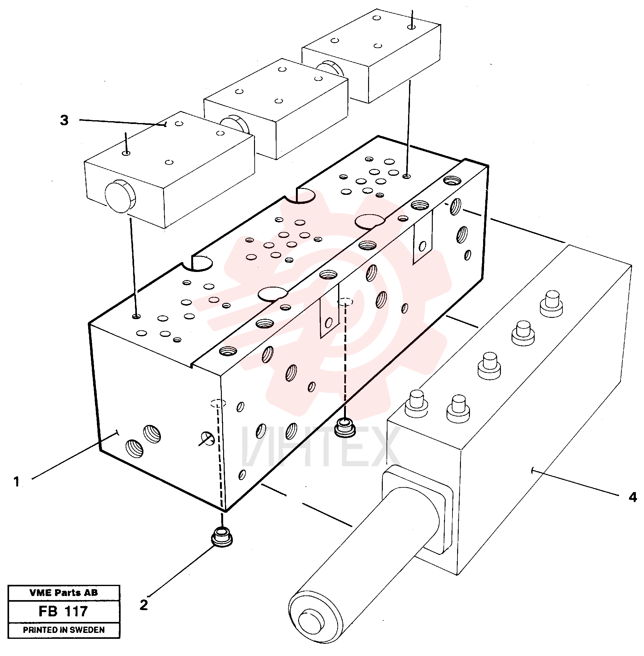 Mounting Plate VOE 14243110 (1)