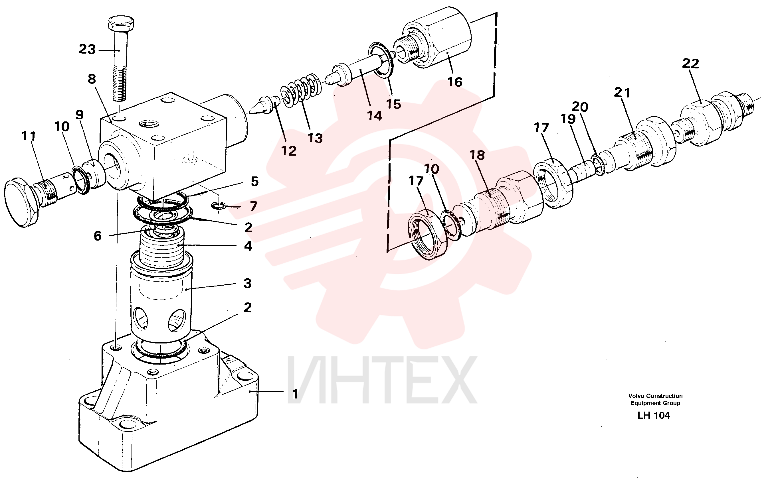 Pressure limiting valve VOE 14241445 (2)