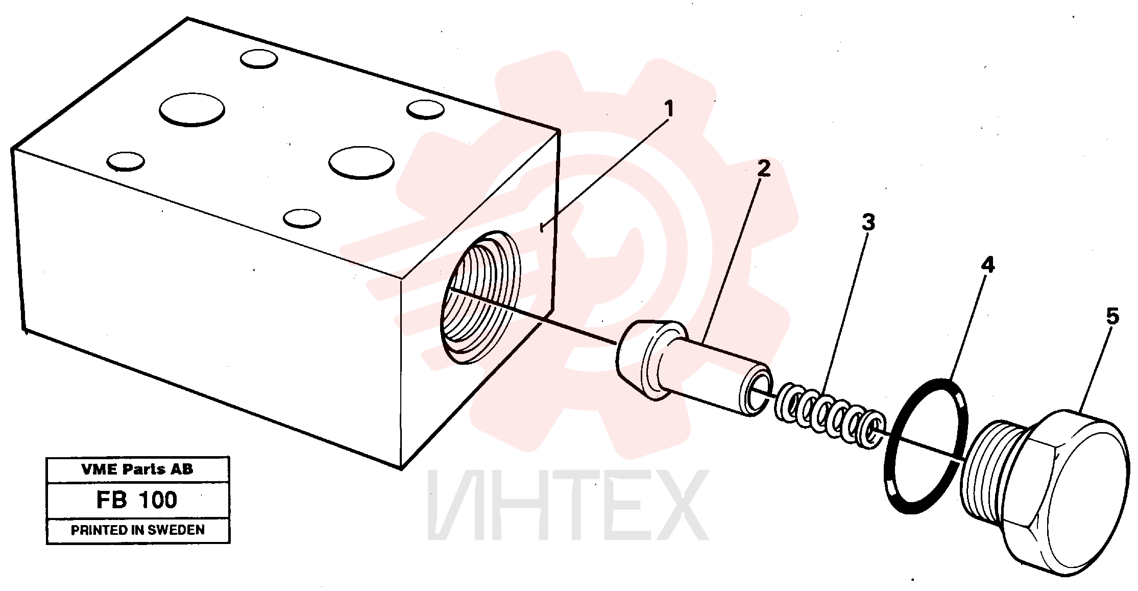 Refilling Valve VOE 14231726 (1)