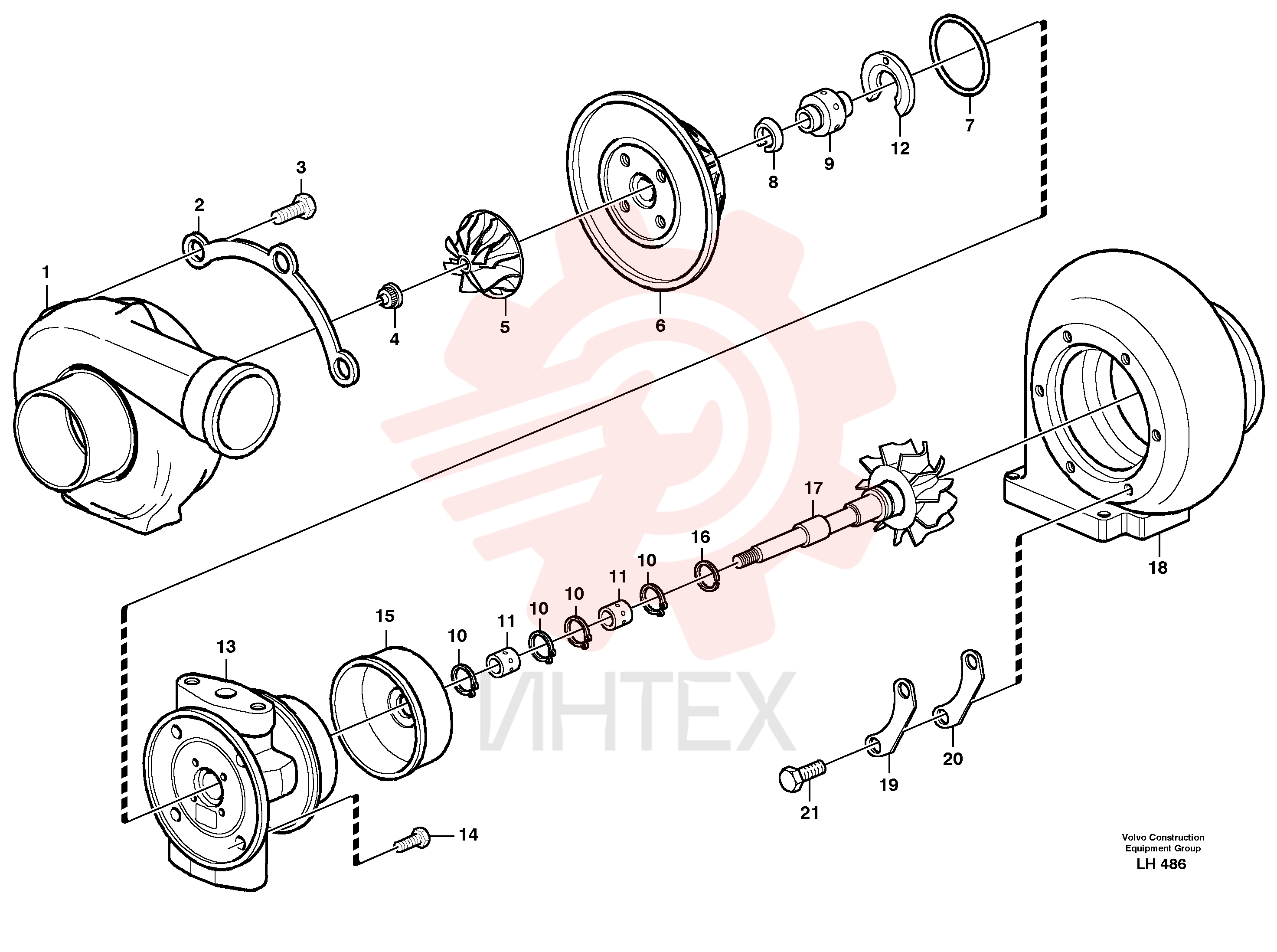 Rotor Unit VOE 1697154