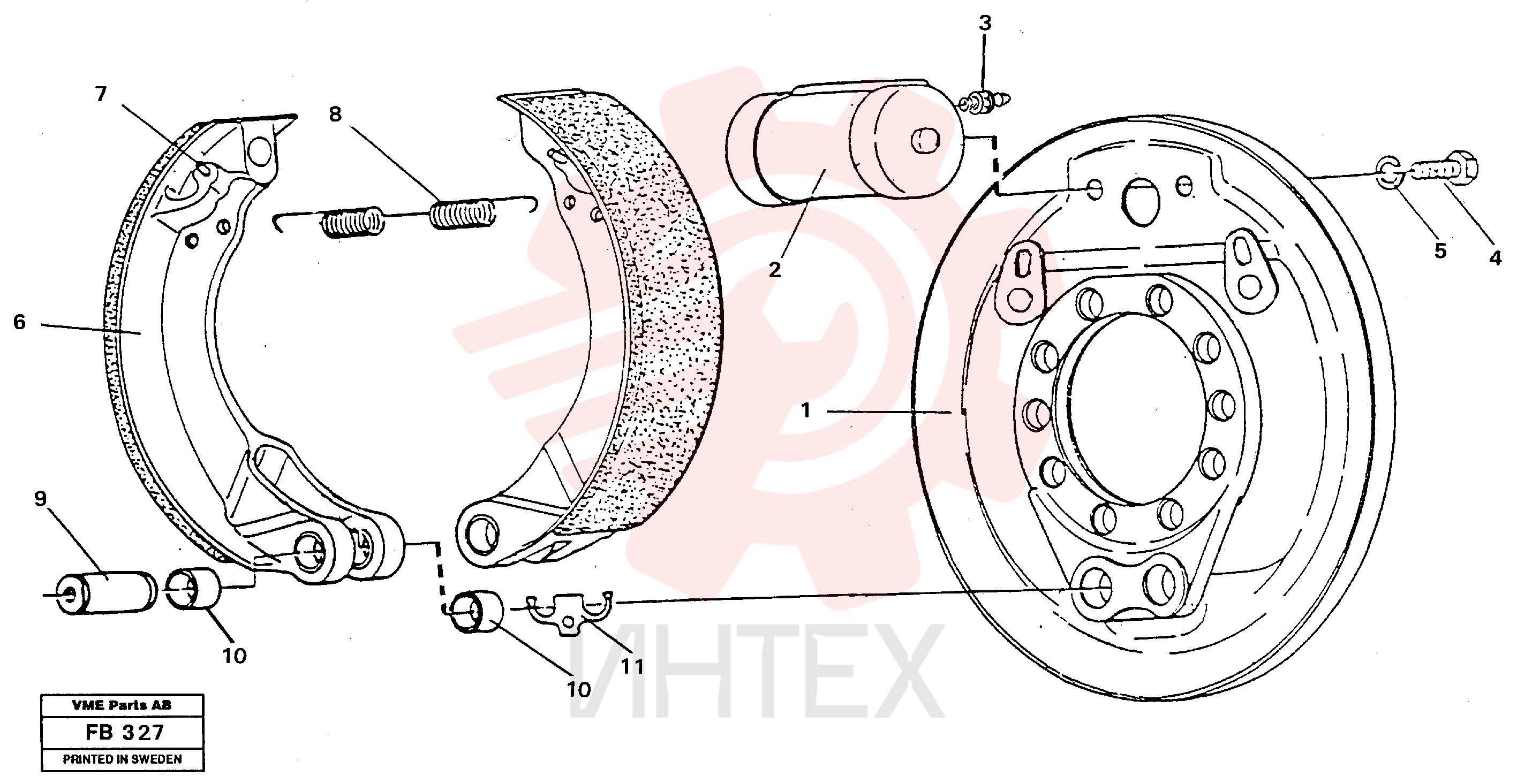 Sealing kit VOE 14213503