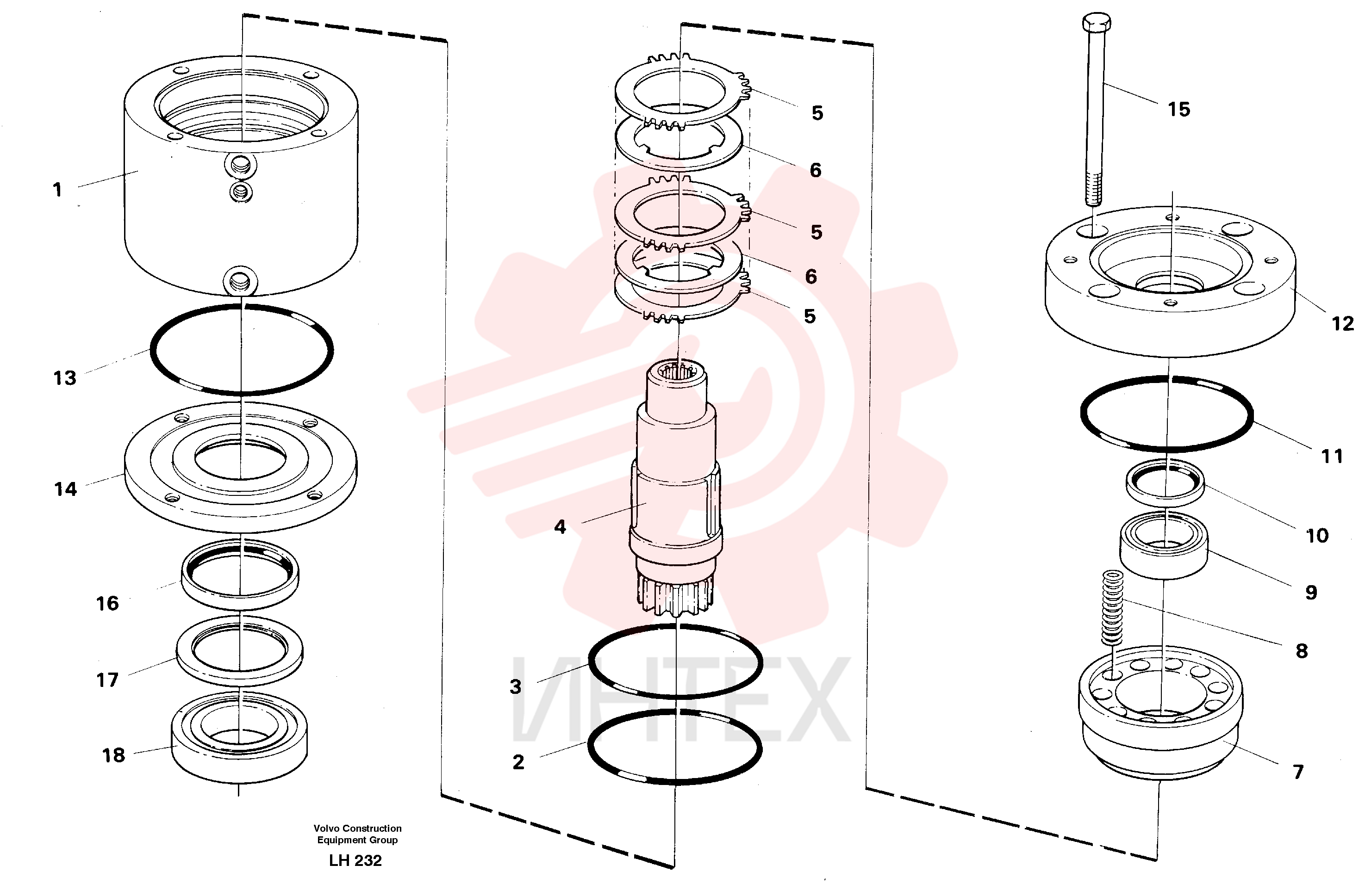 Swinging Brake VOE 14233137 (2)