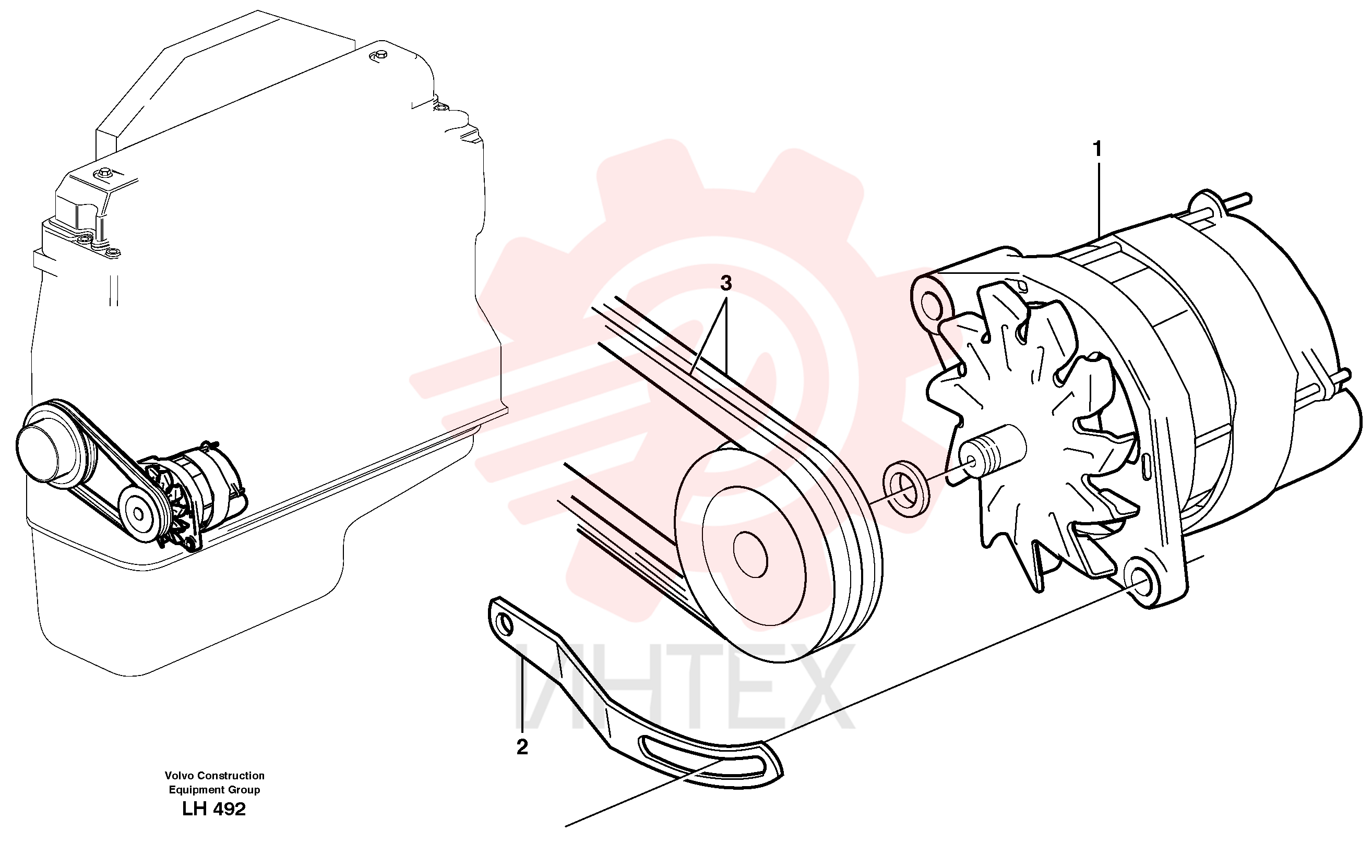 Tensioner VOE 14261763 (2)