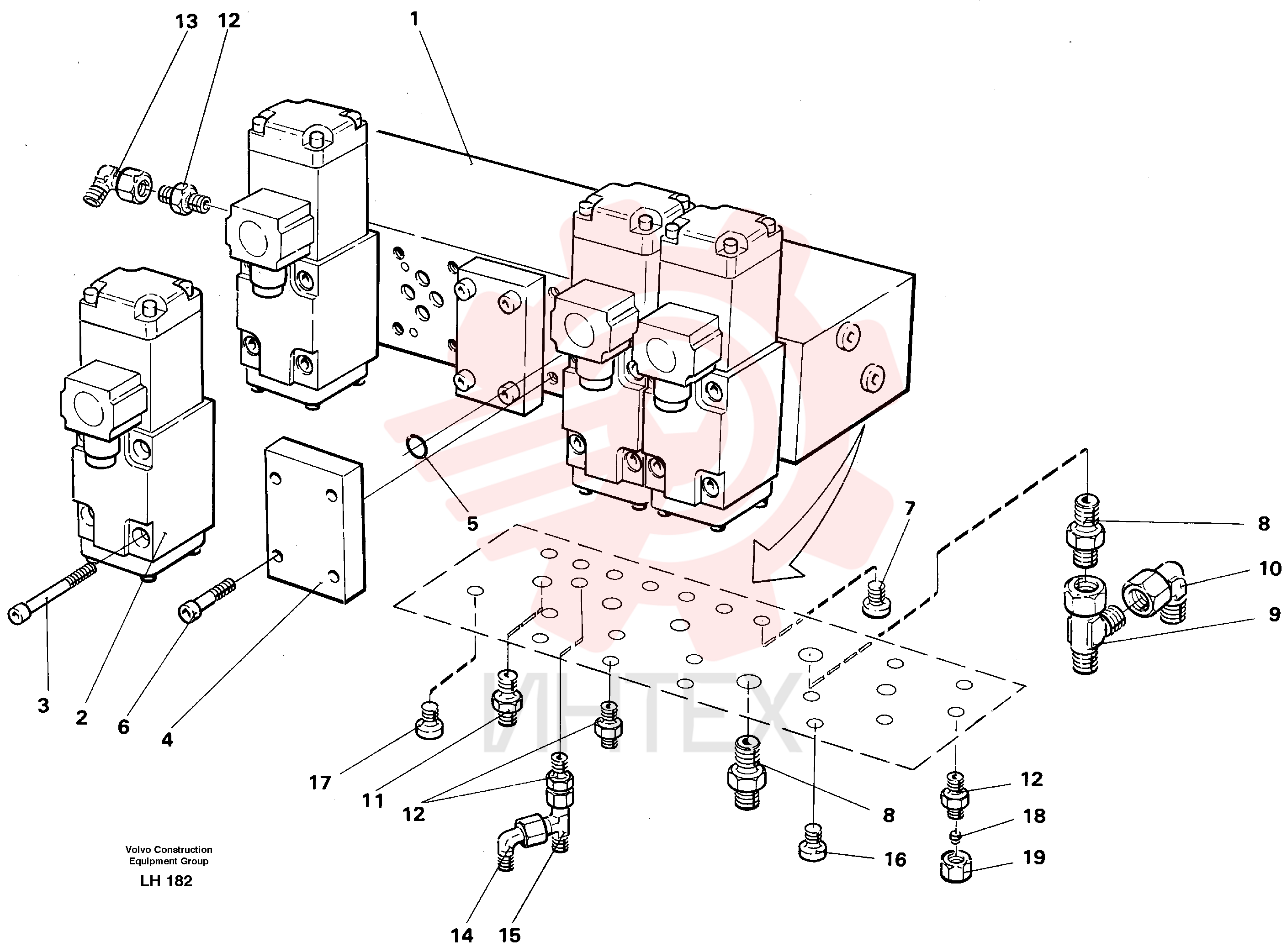 Valve body VOE 14255016 (2)