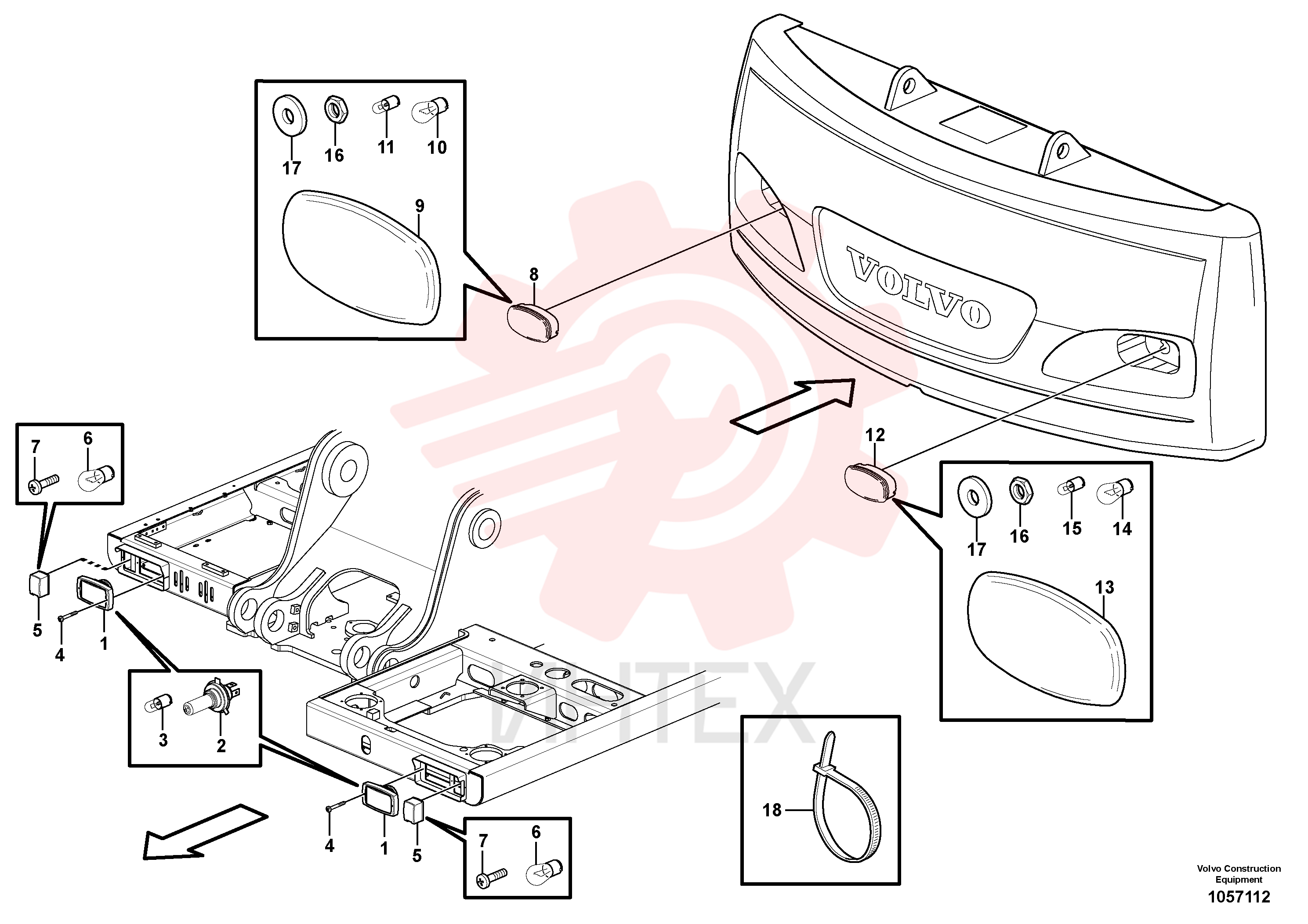 Tail lamp VOE 14592560 (2)