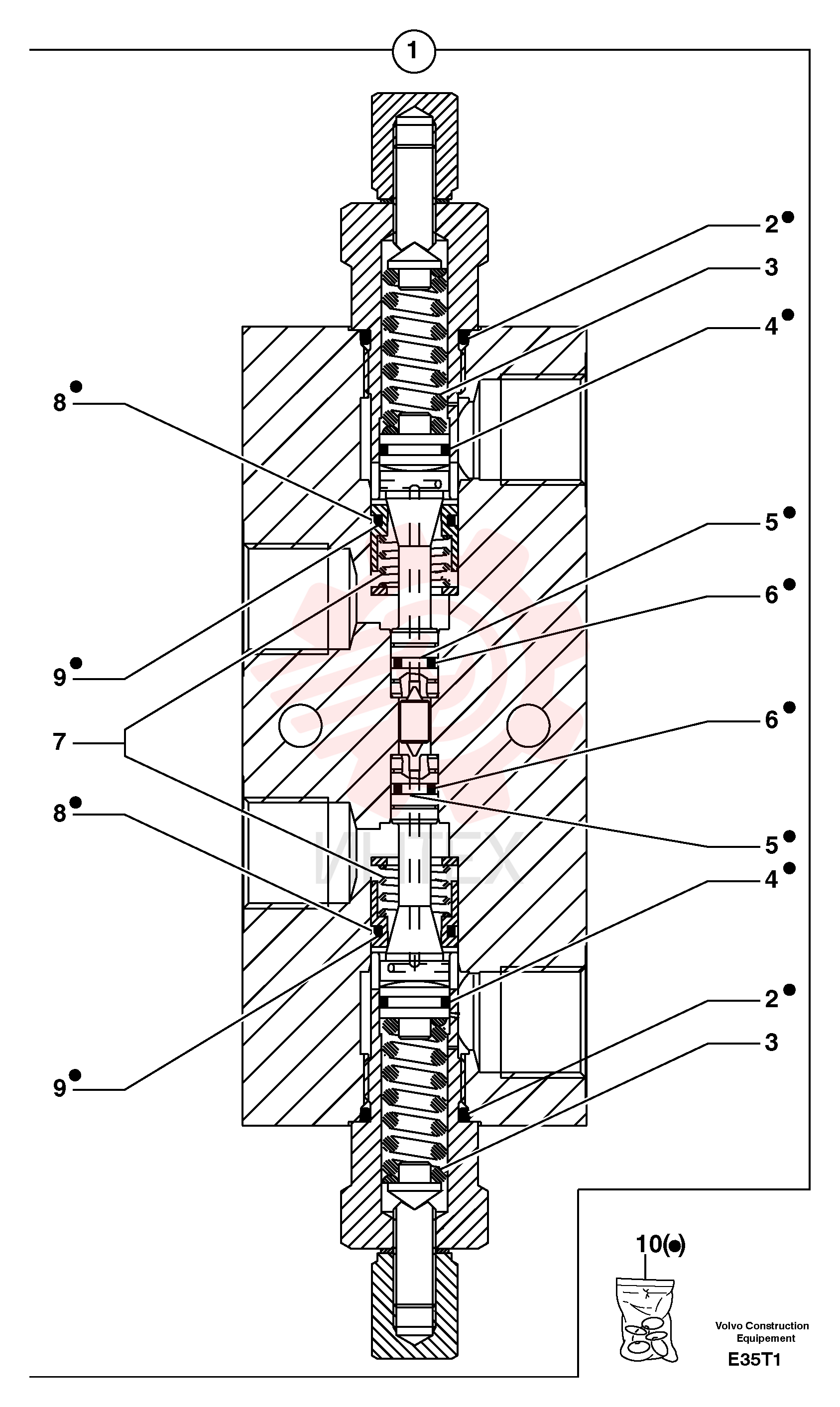 Equlalizing valve