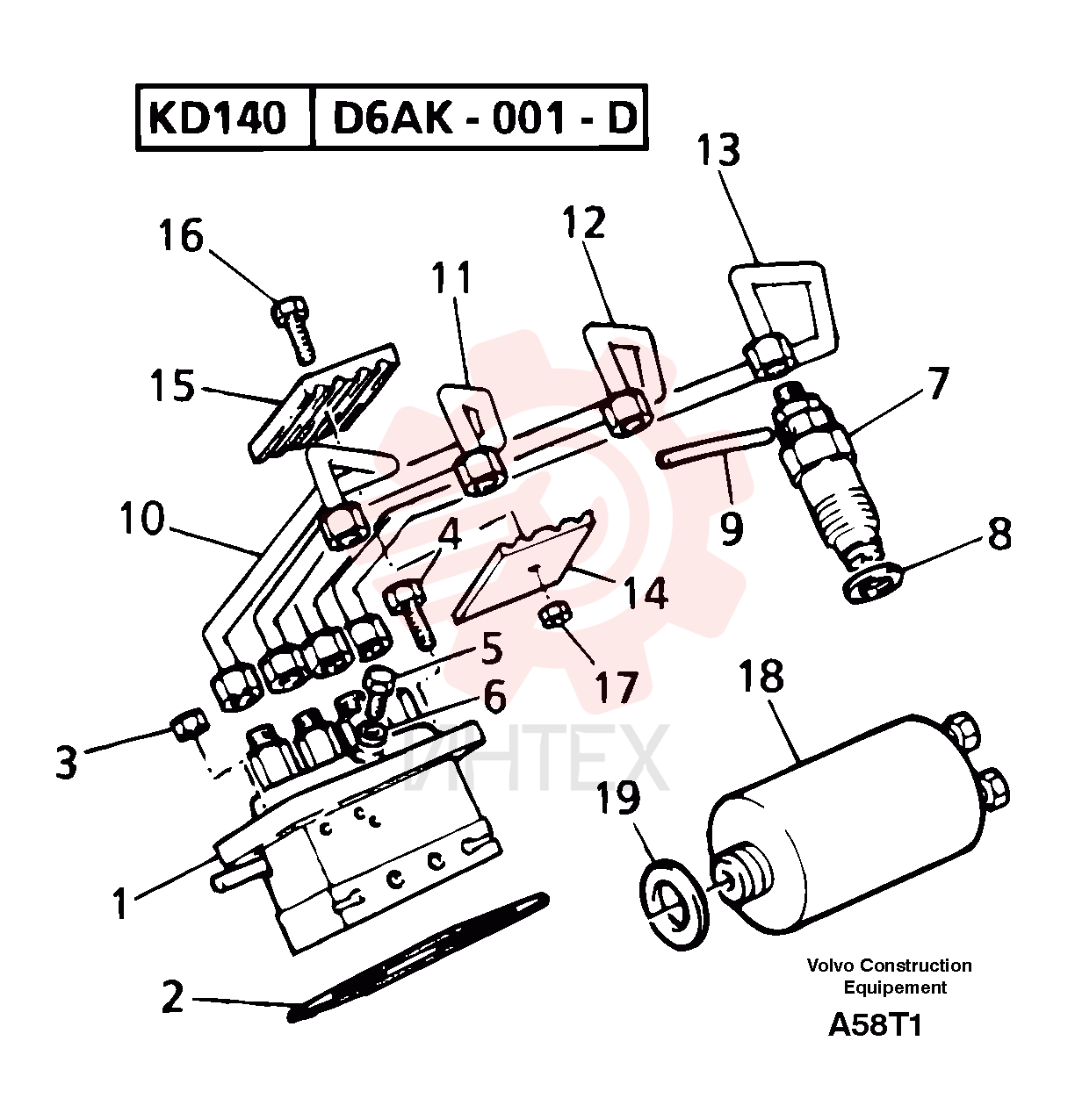 Injection pipes