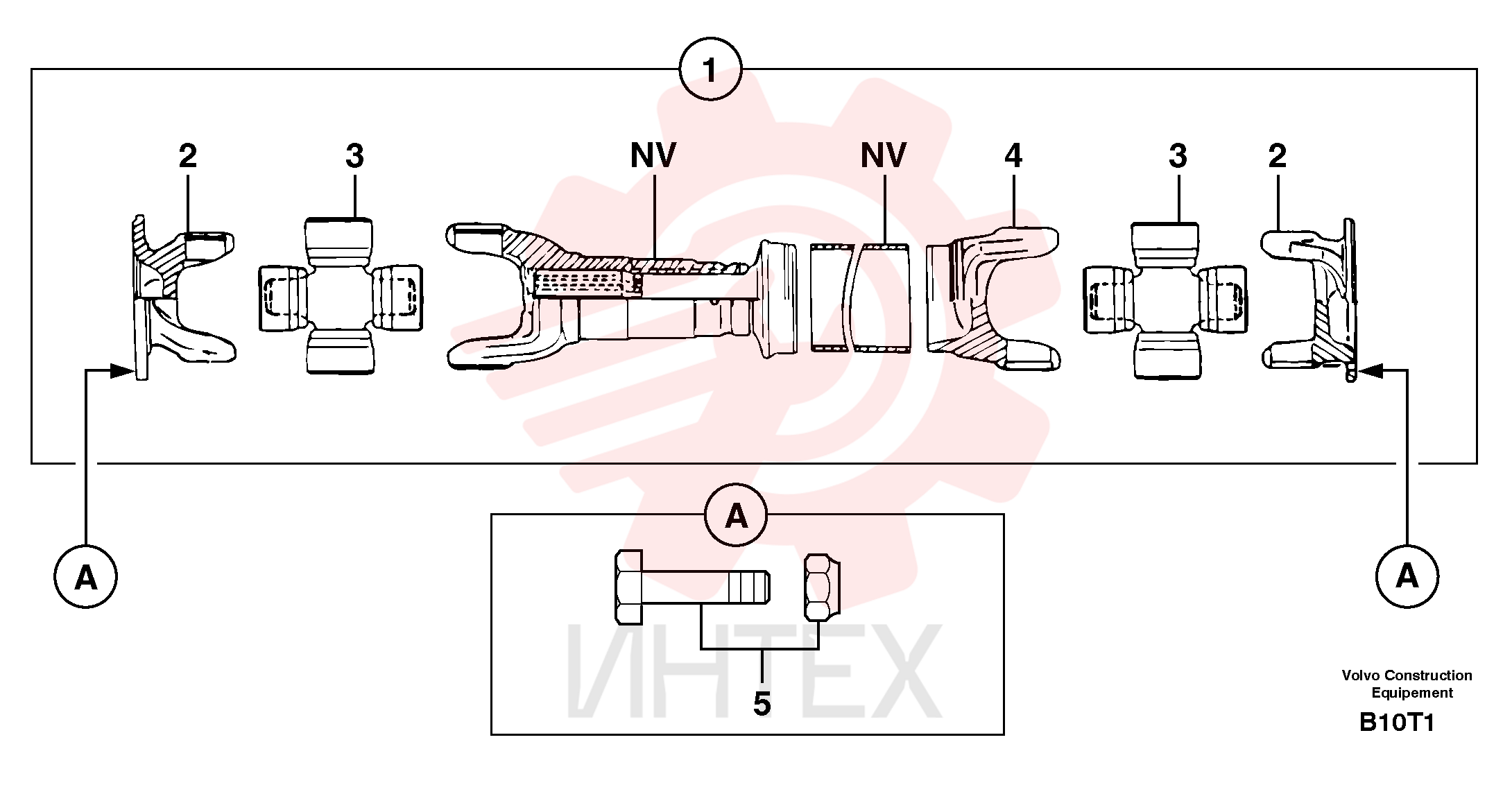 Коробка передач (КПП, трансмиссия) PJ 5010045 (1)